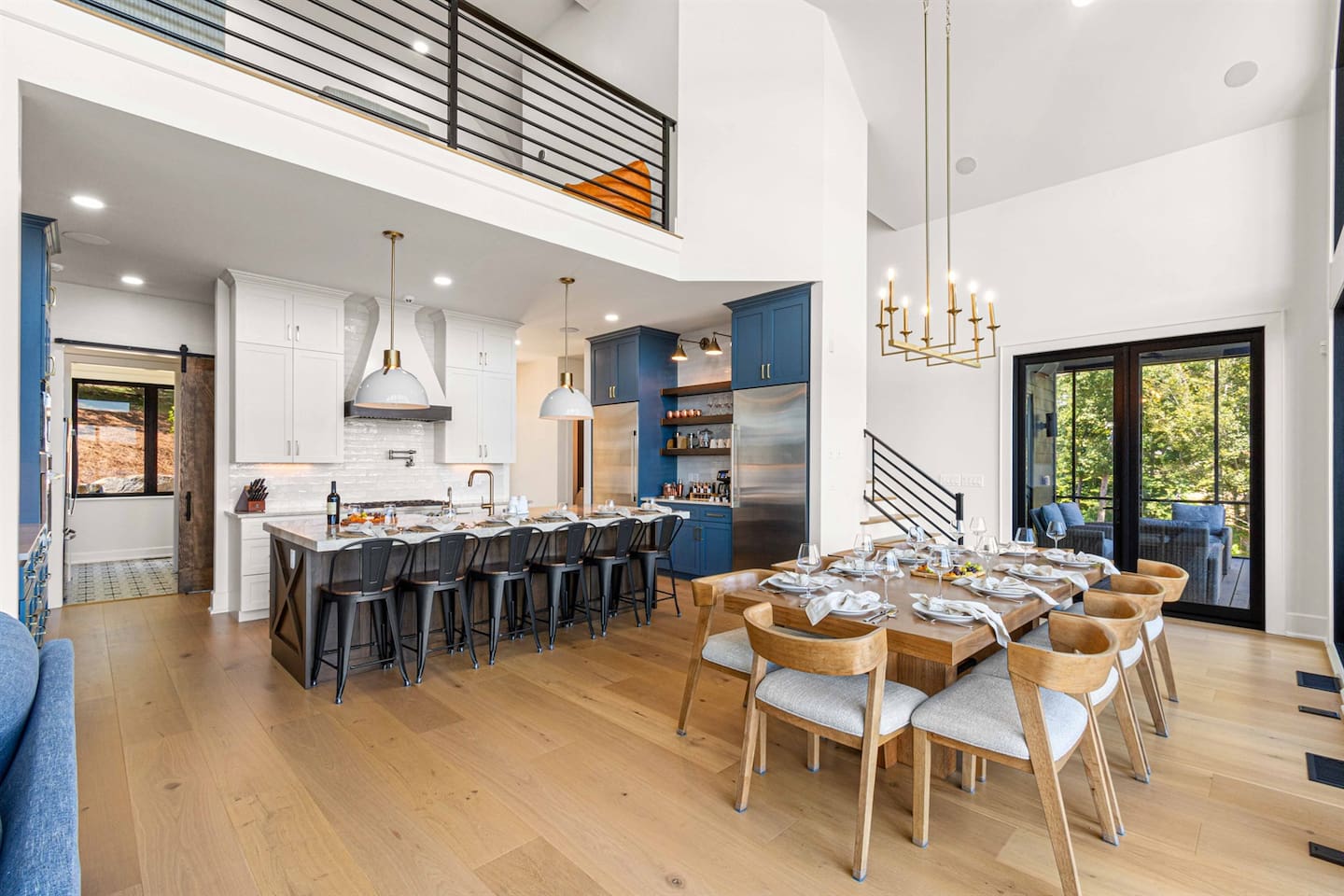 This open-concept space is made for connection.