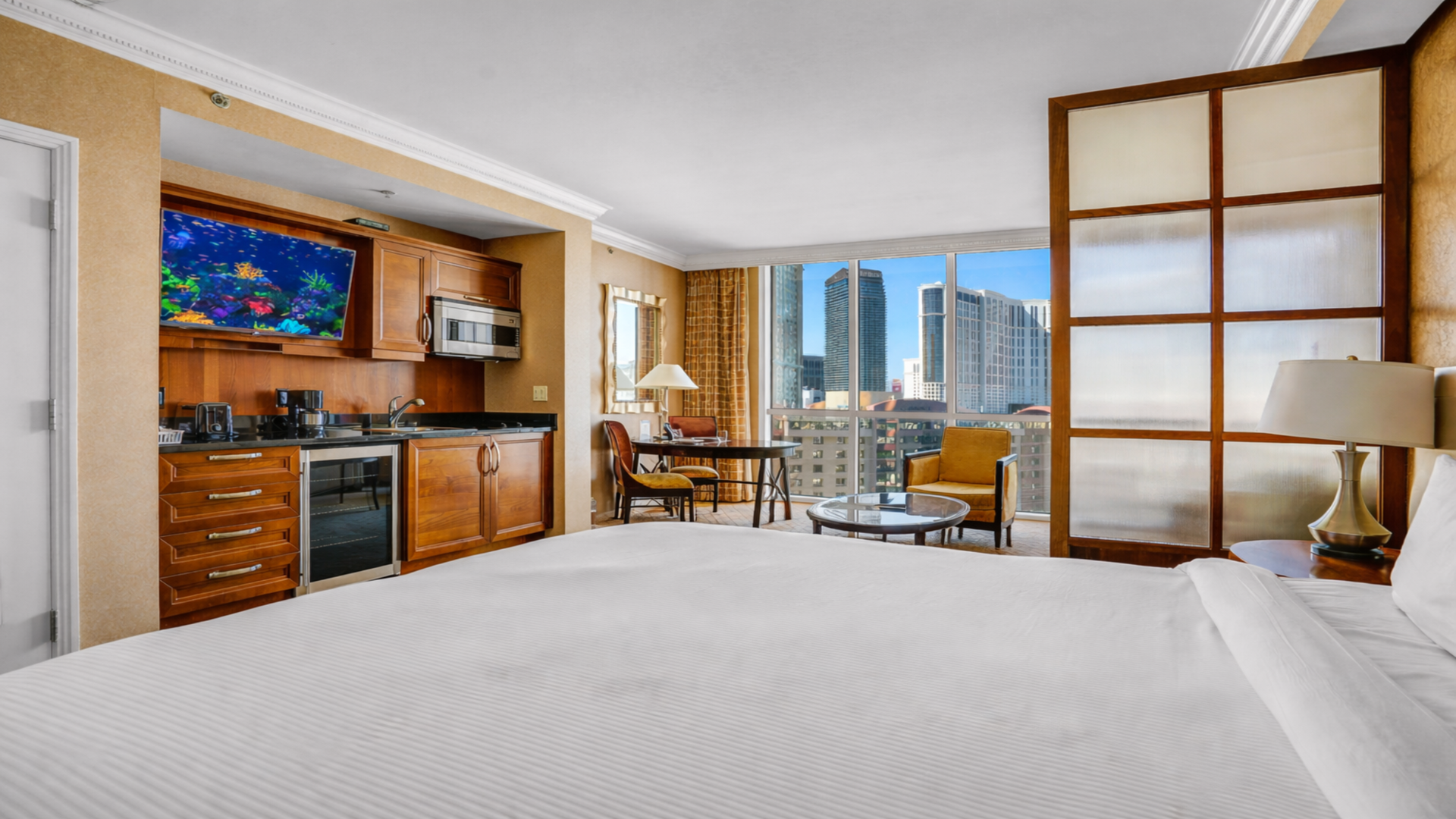 MGM Tower 1 · Unit 3103 — Studio Interior