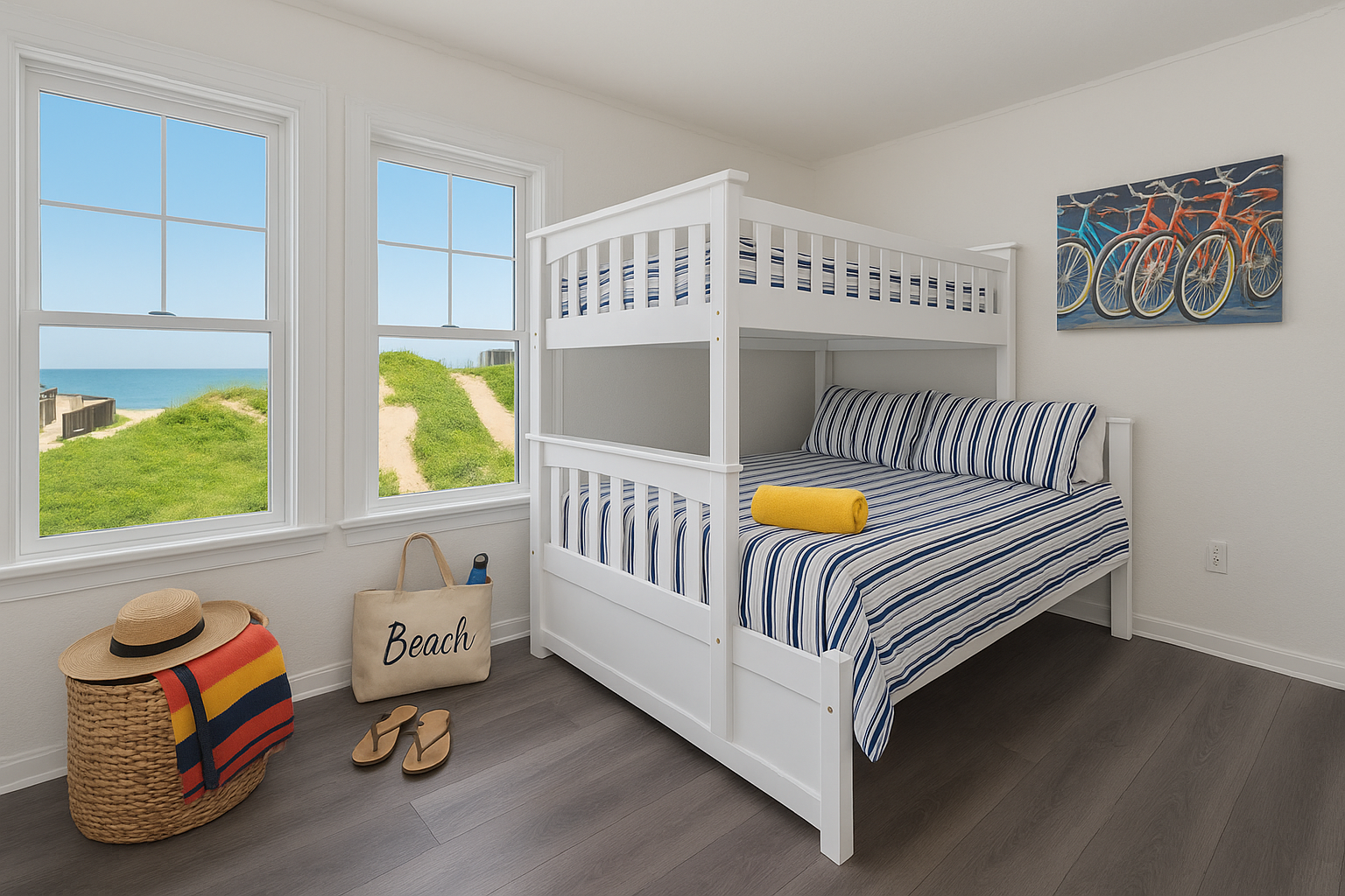 Coastline Haven — Bunk Room
