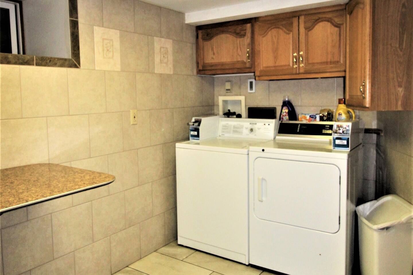 Shared laundry room