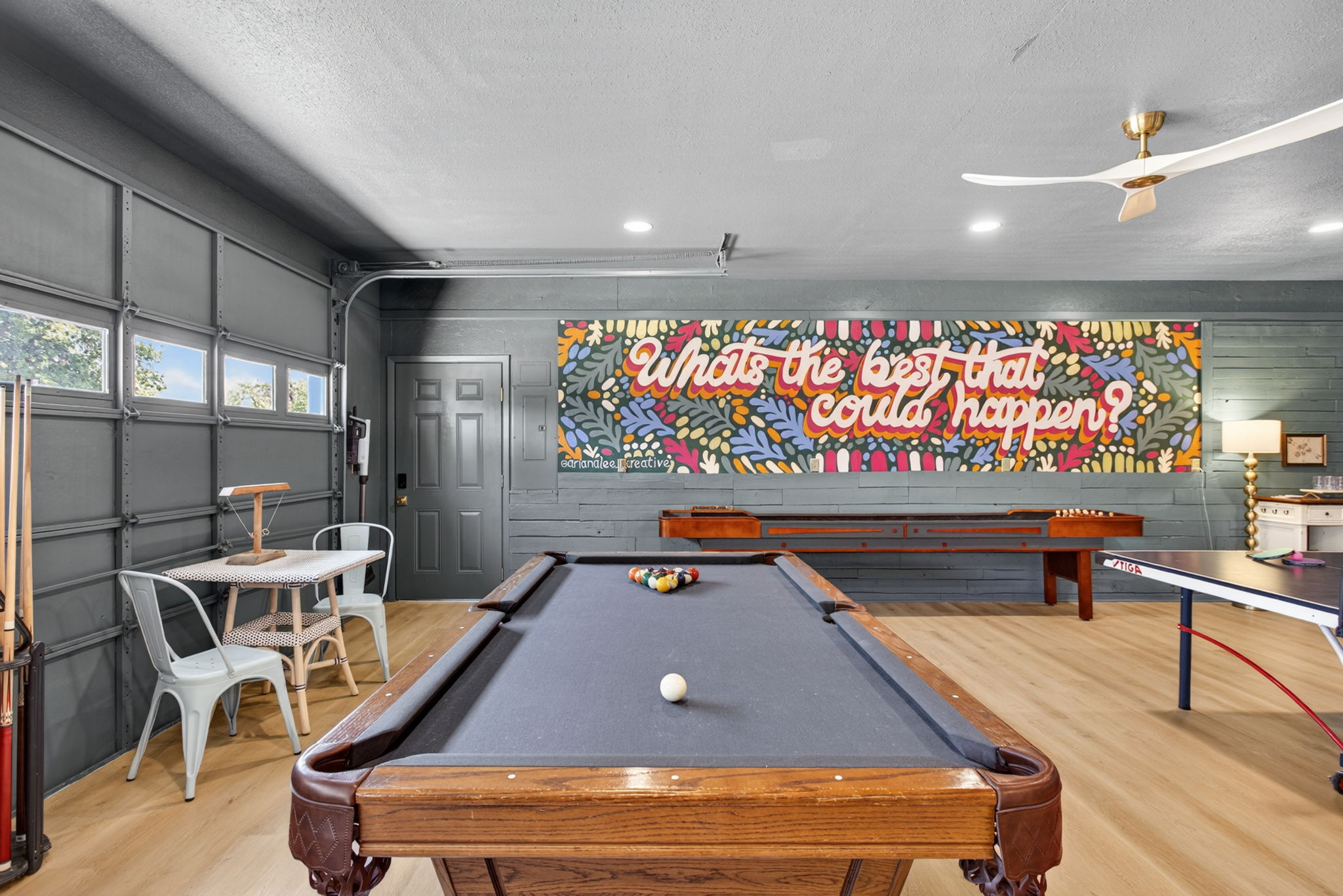 Game Room Pool Table