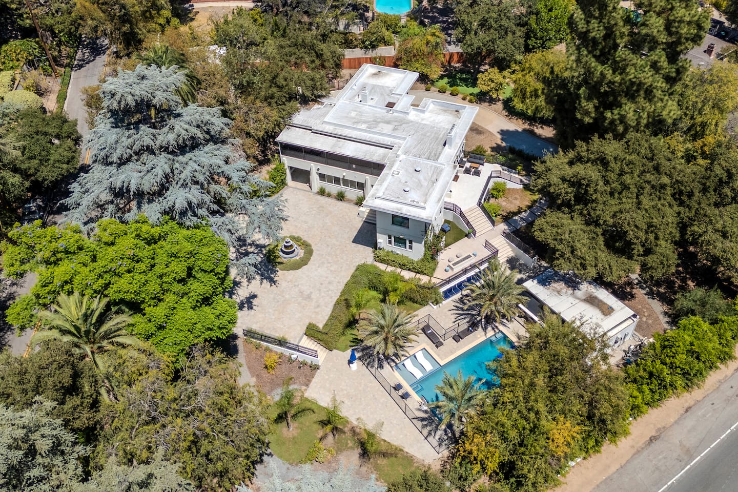 Aerial View of the Home & Resort-Style Amenities