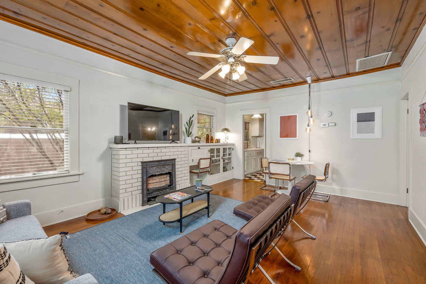 Living Room and Dining Area