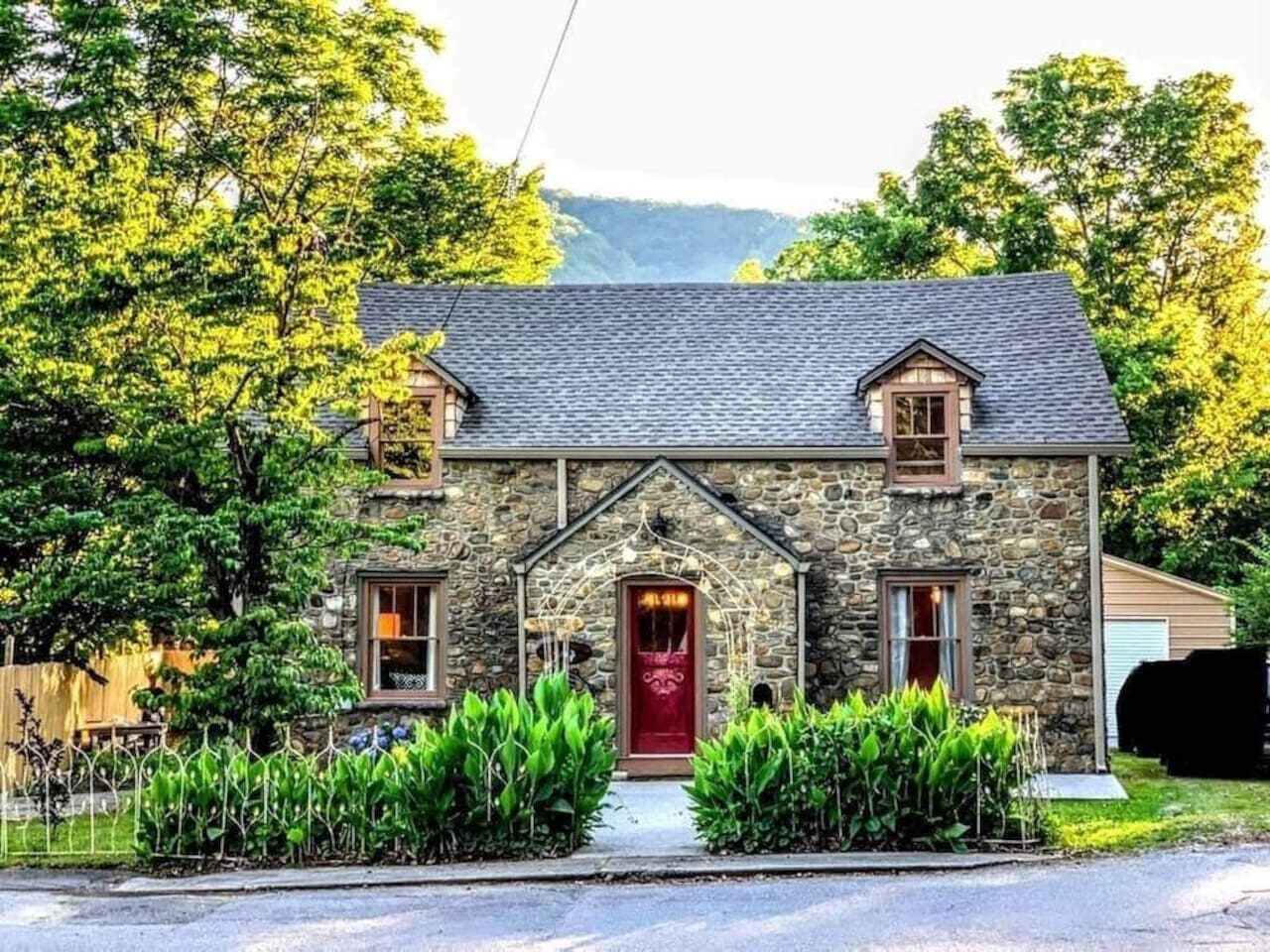 Street View of the Little Stone Cottage