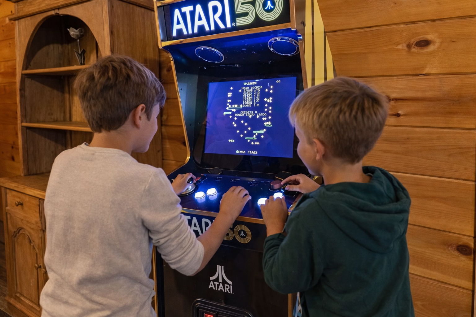 Built-in fun for all ages—arcade, ping pong, foosball & more 🎮