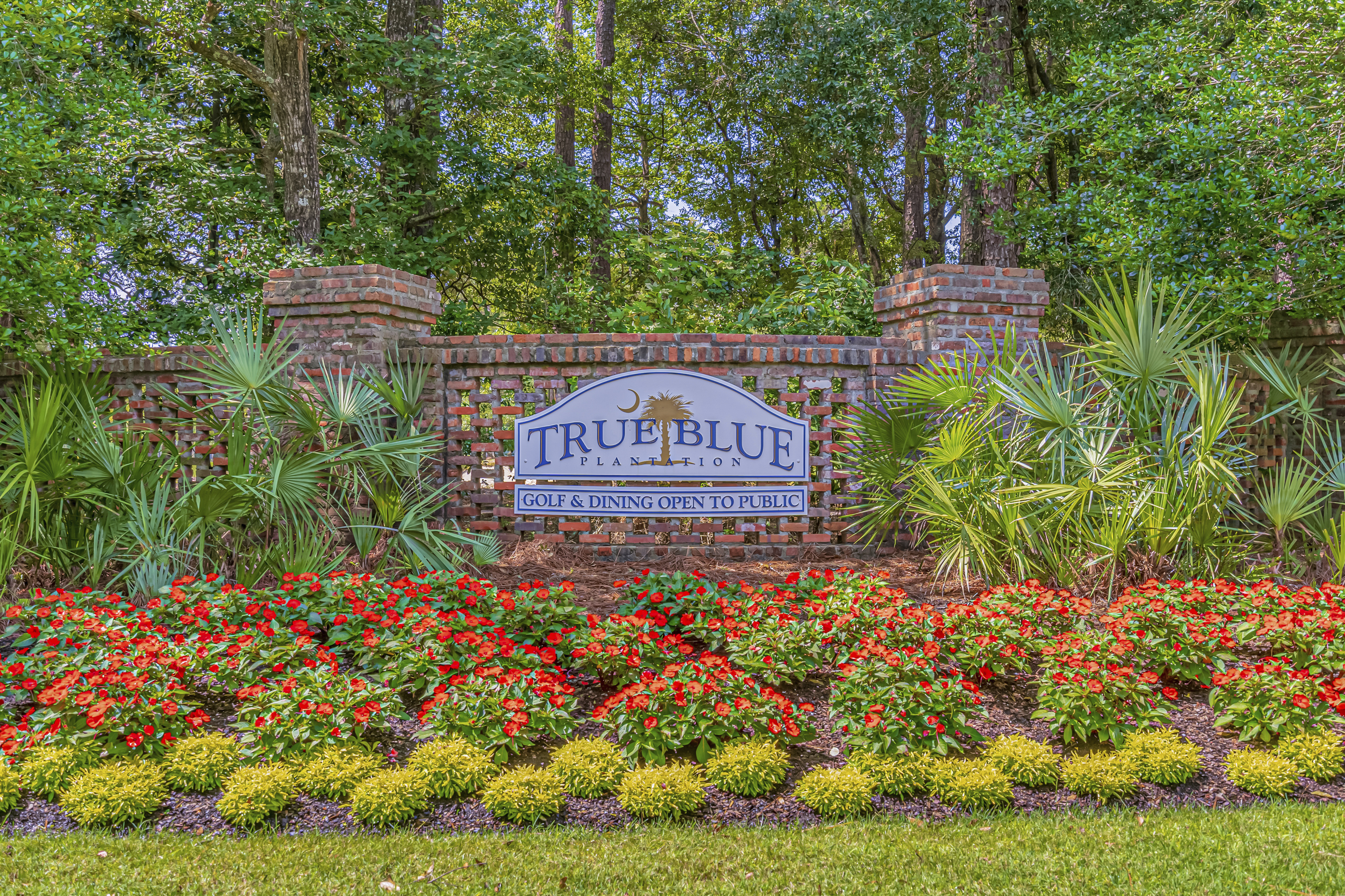 Located inside True Blue Golfing community