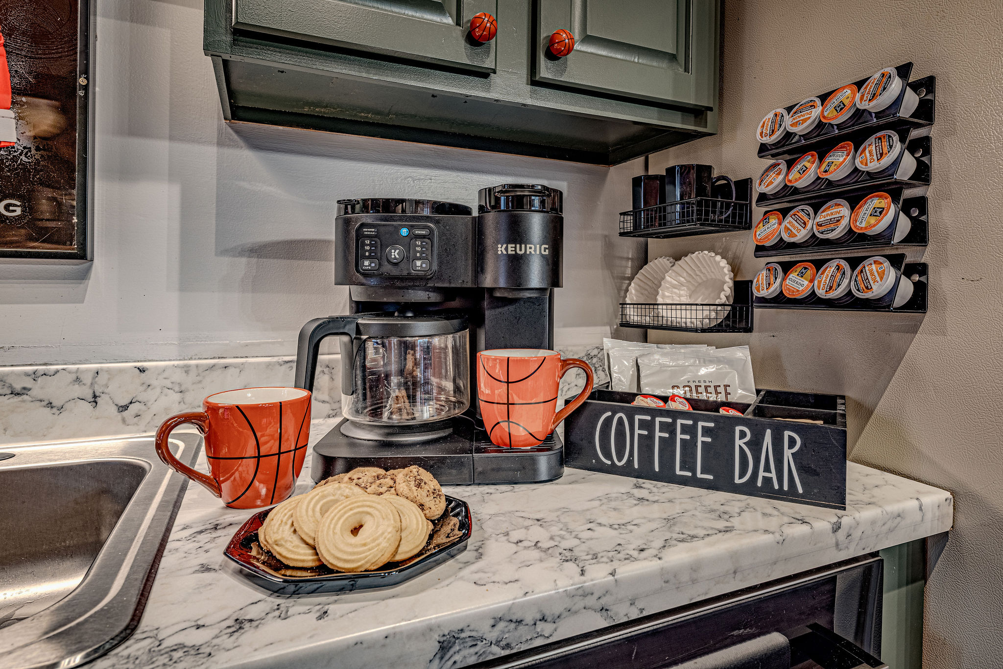 Fully equipped kitchen