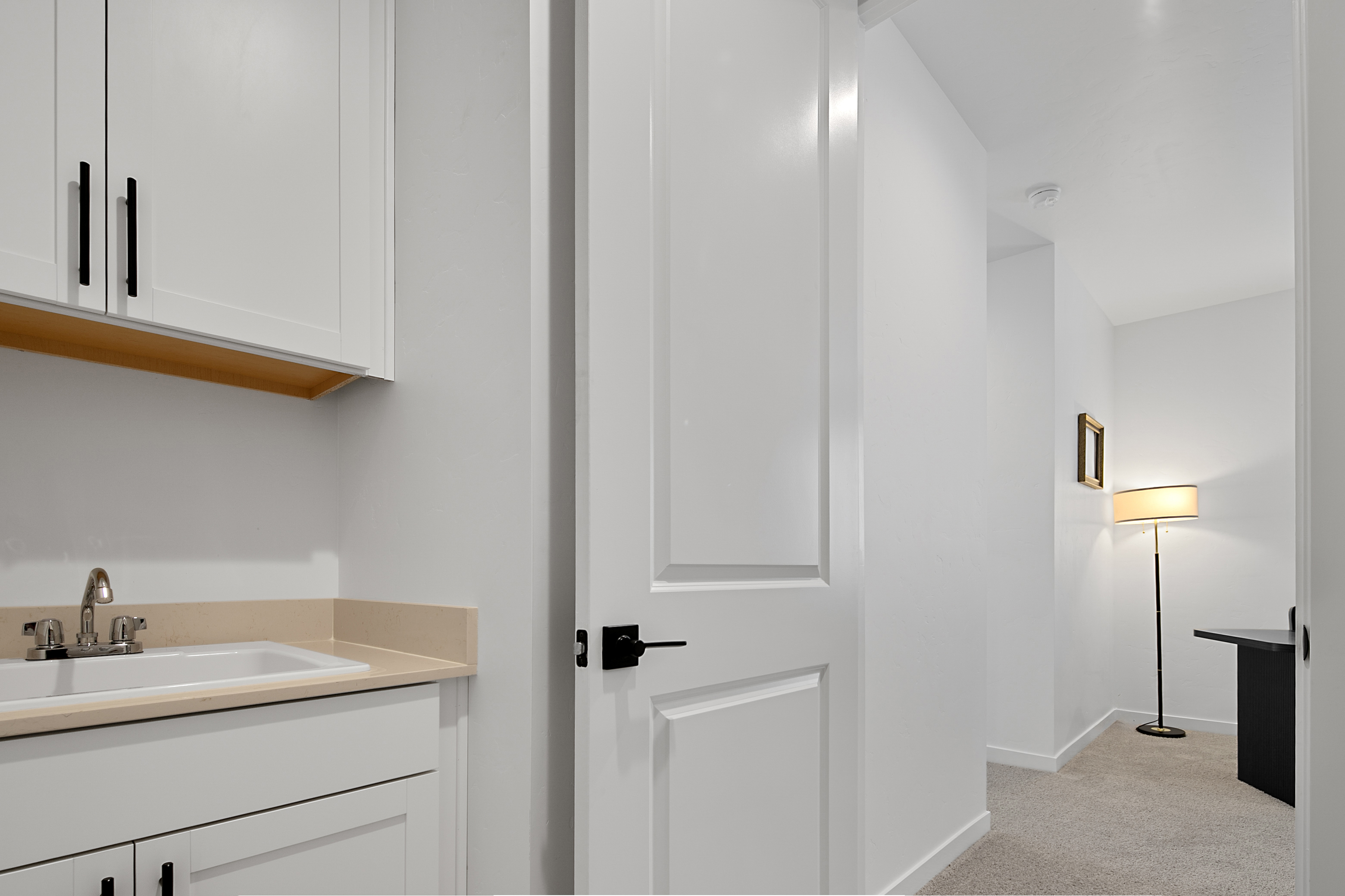 Utility Sink in Laundry Room