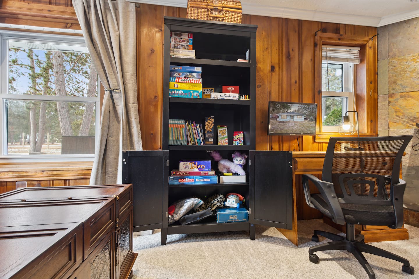 More to choose, American Girl doll and accessories above in wicker case. More games below. This may look differently due to other arrangements.