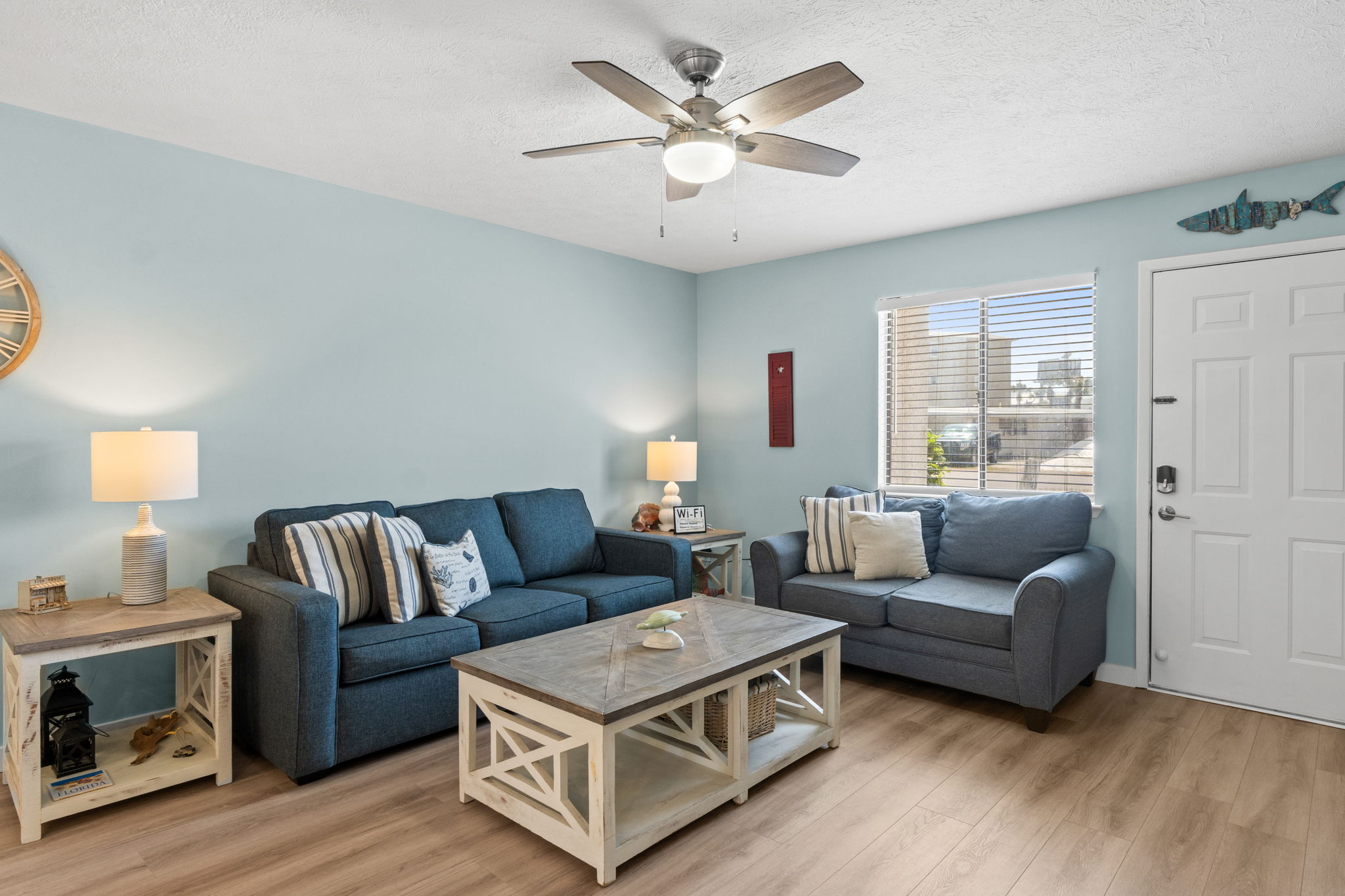 Living Room with Queen Sleeper Sofa