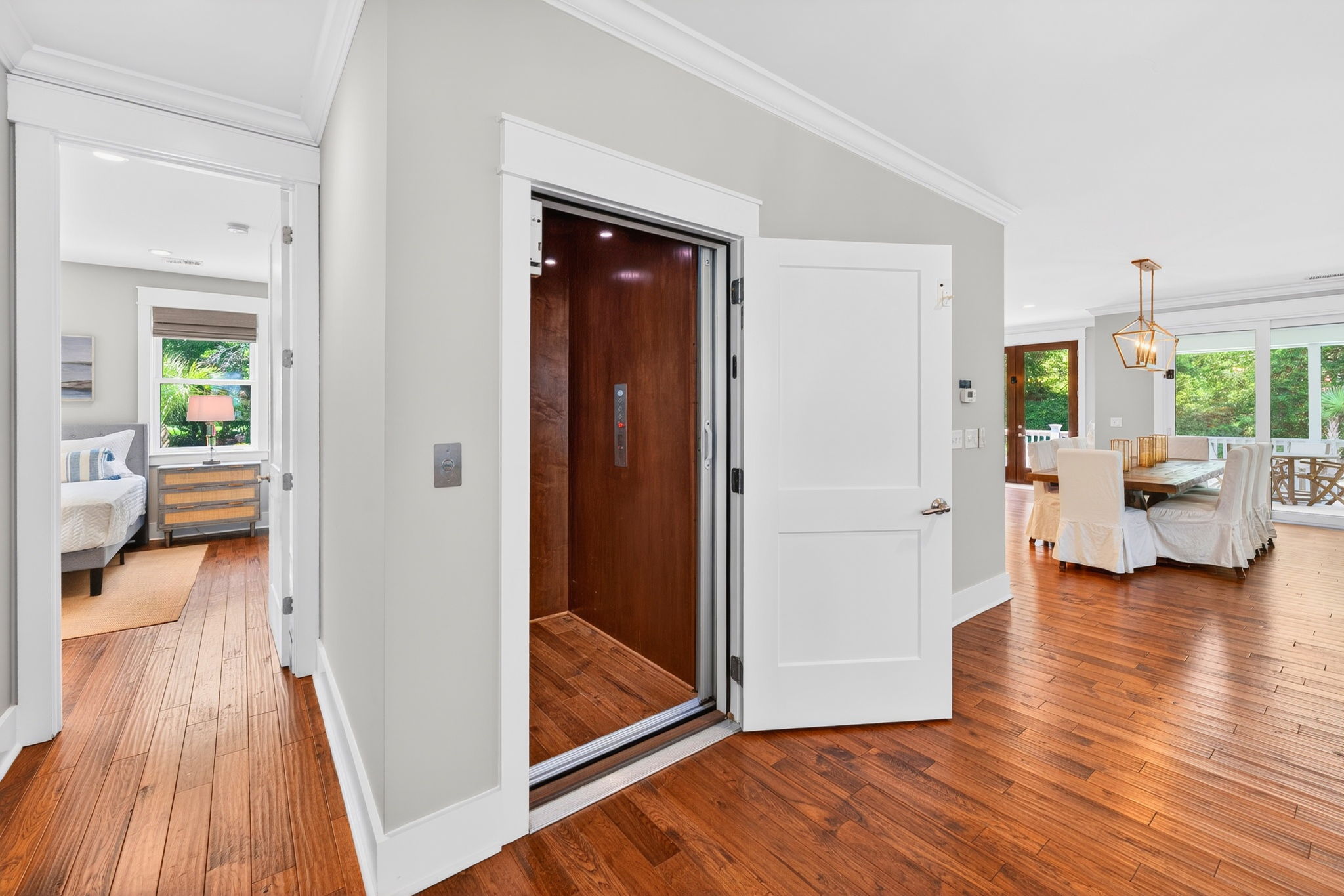 Elevator | Driftwood Dreams | 105 Forest Trail | Isle of Palms, SC | IOP Escapes