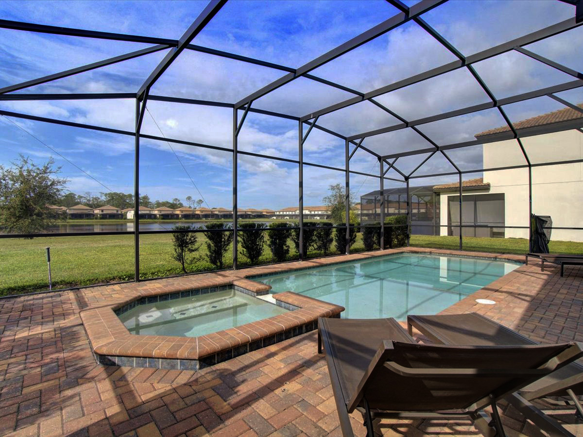 Incredible Water View-Private Heated Pool and Spa (Heating extra $) w/New Outdoor Theater and Bar Area