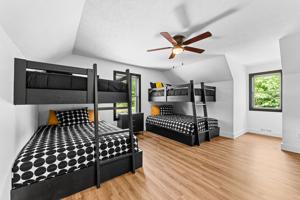 Upper level bunk room #1