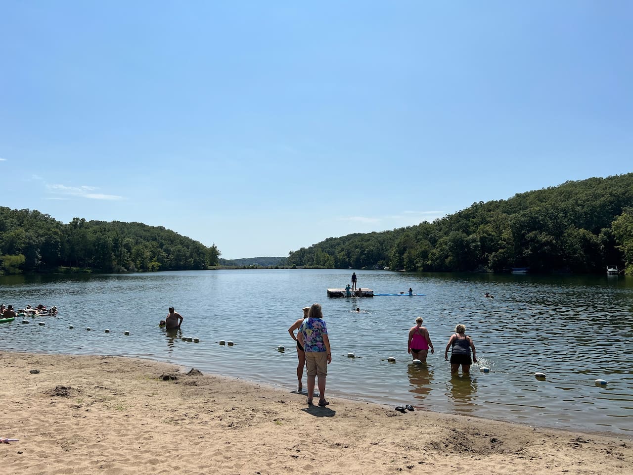 One of many beaches to enjoy