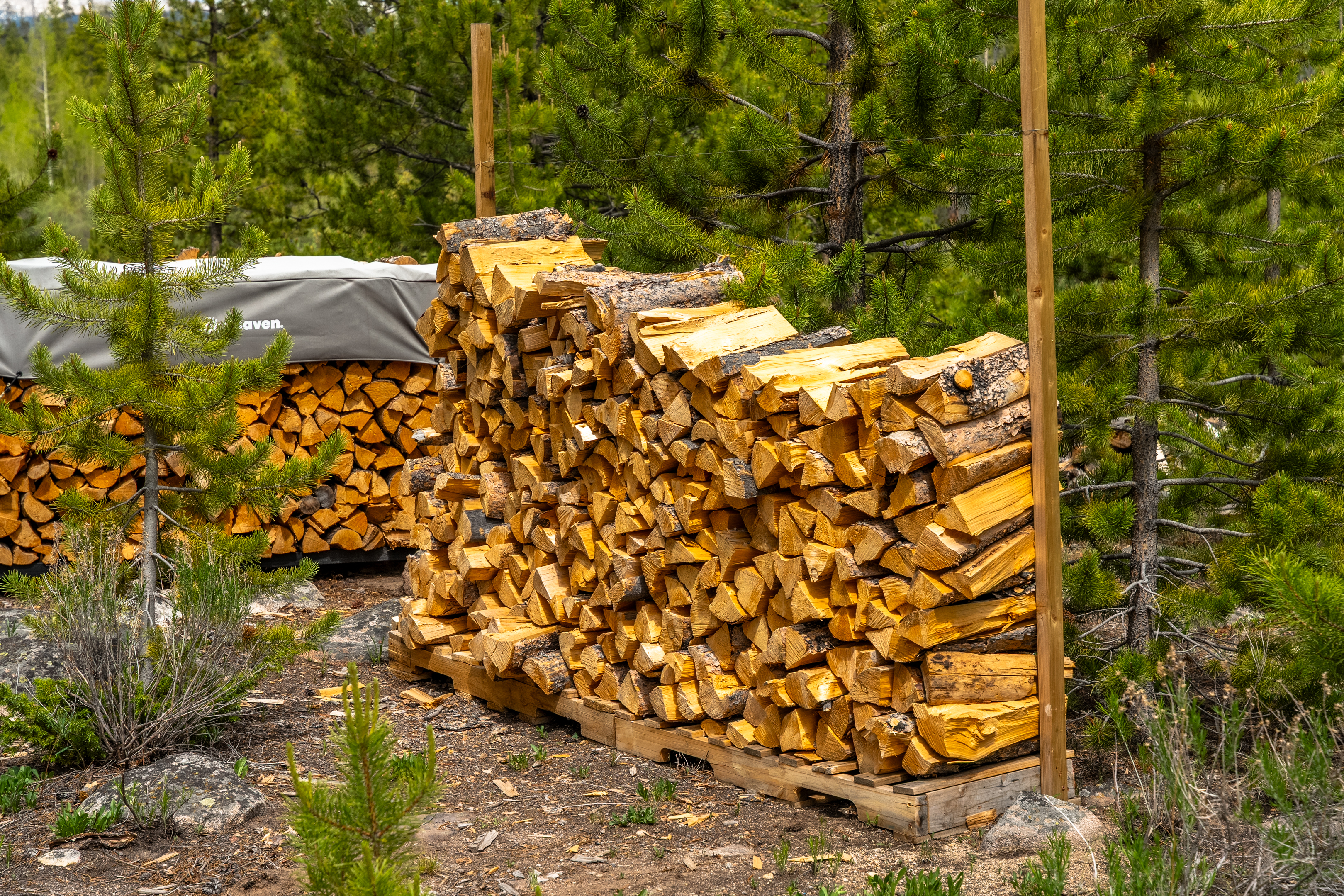 No need to stop for wood. We've got you covered.