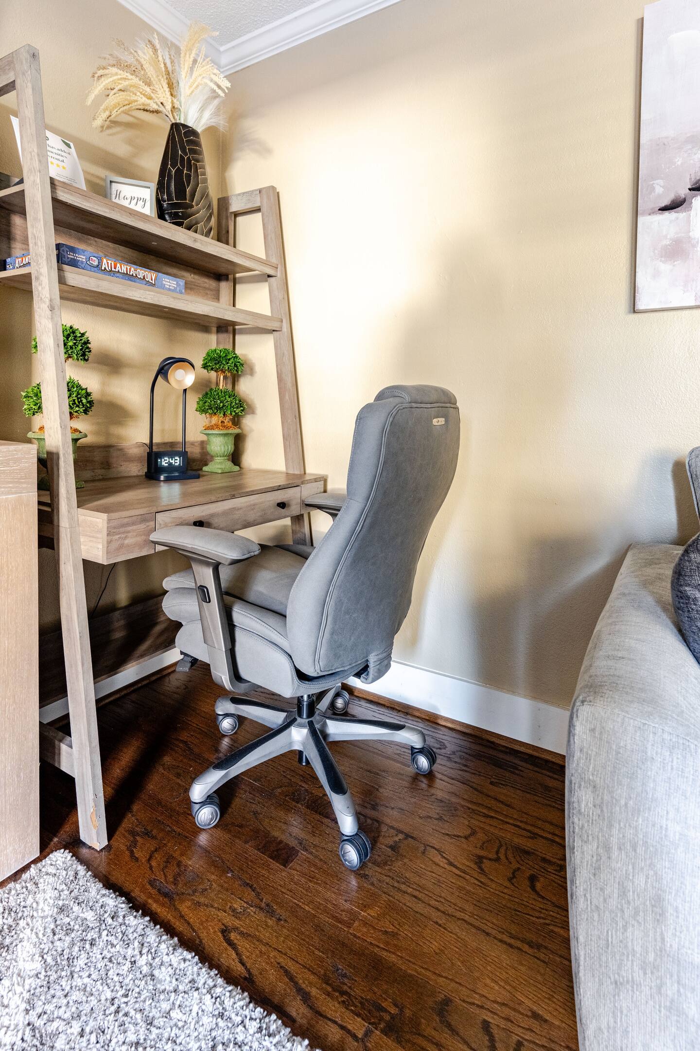 **Dedicated Workspace:** A comfortable, convenient space for working remotely or staying productive during your stay.
