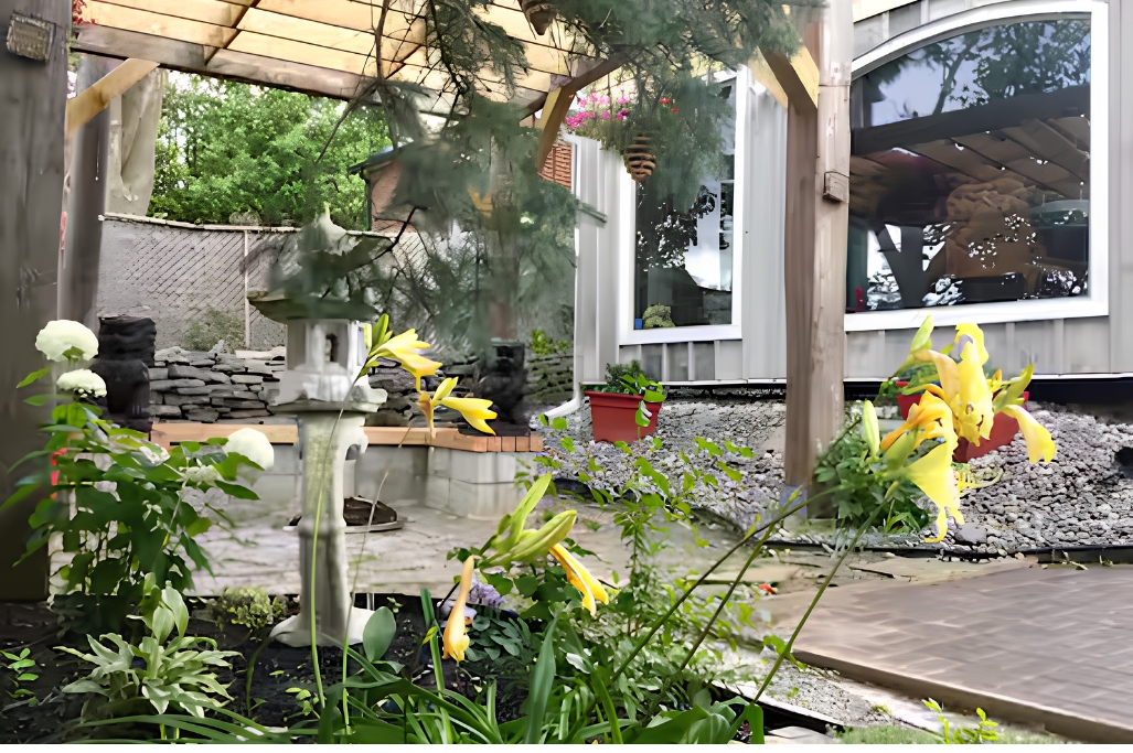 Summer in the ZEN garden. 