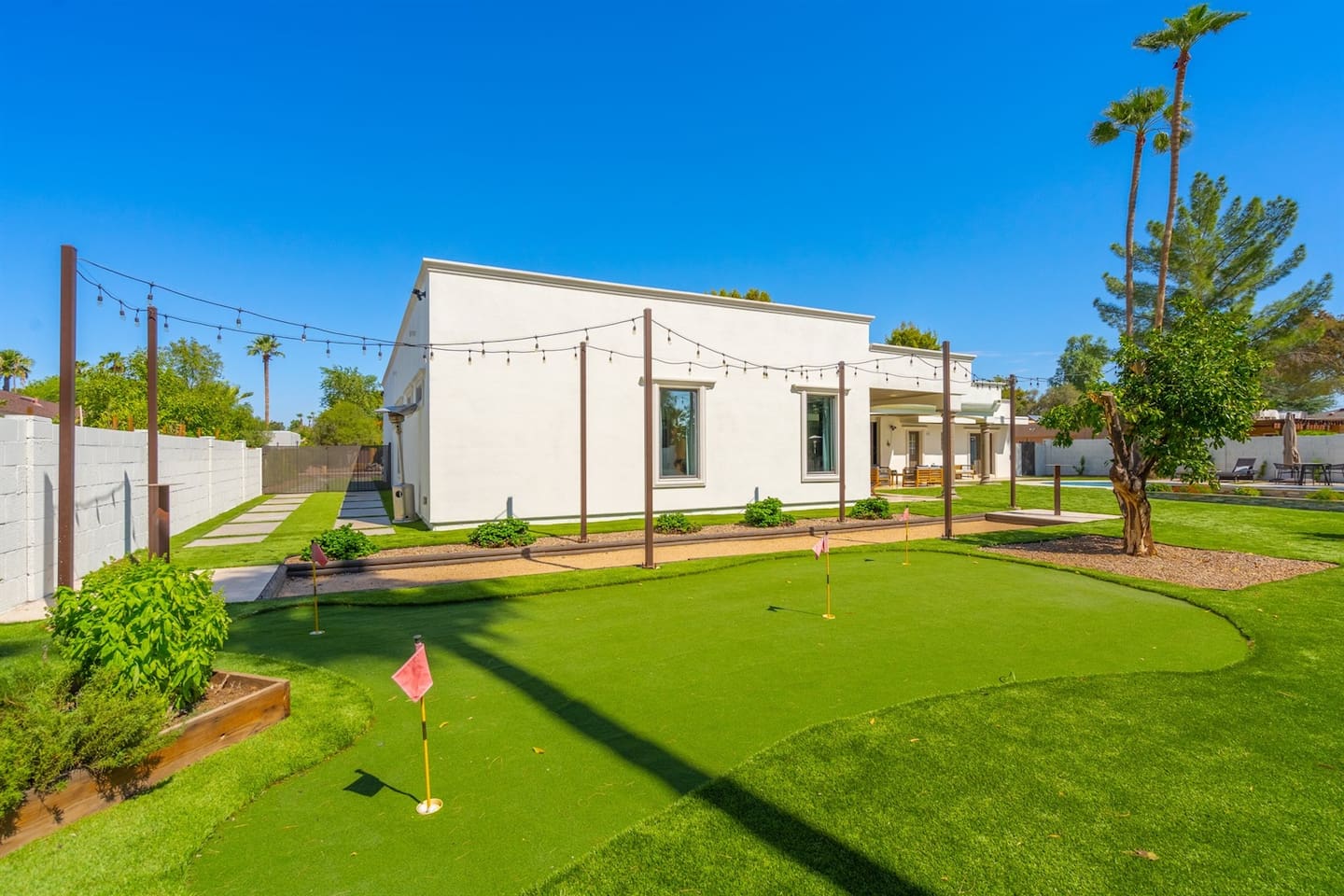 Get ready for some friendly competition on our outdoor mini golf course! A perfect activity for all ages to enjoy and make unforgettable memories.