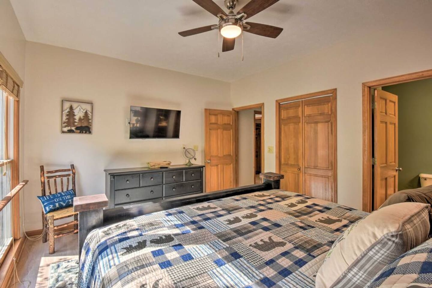 Smart TV in Bedroom