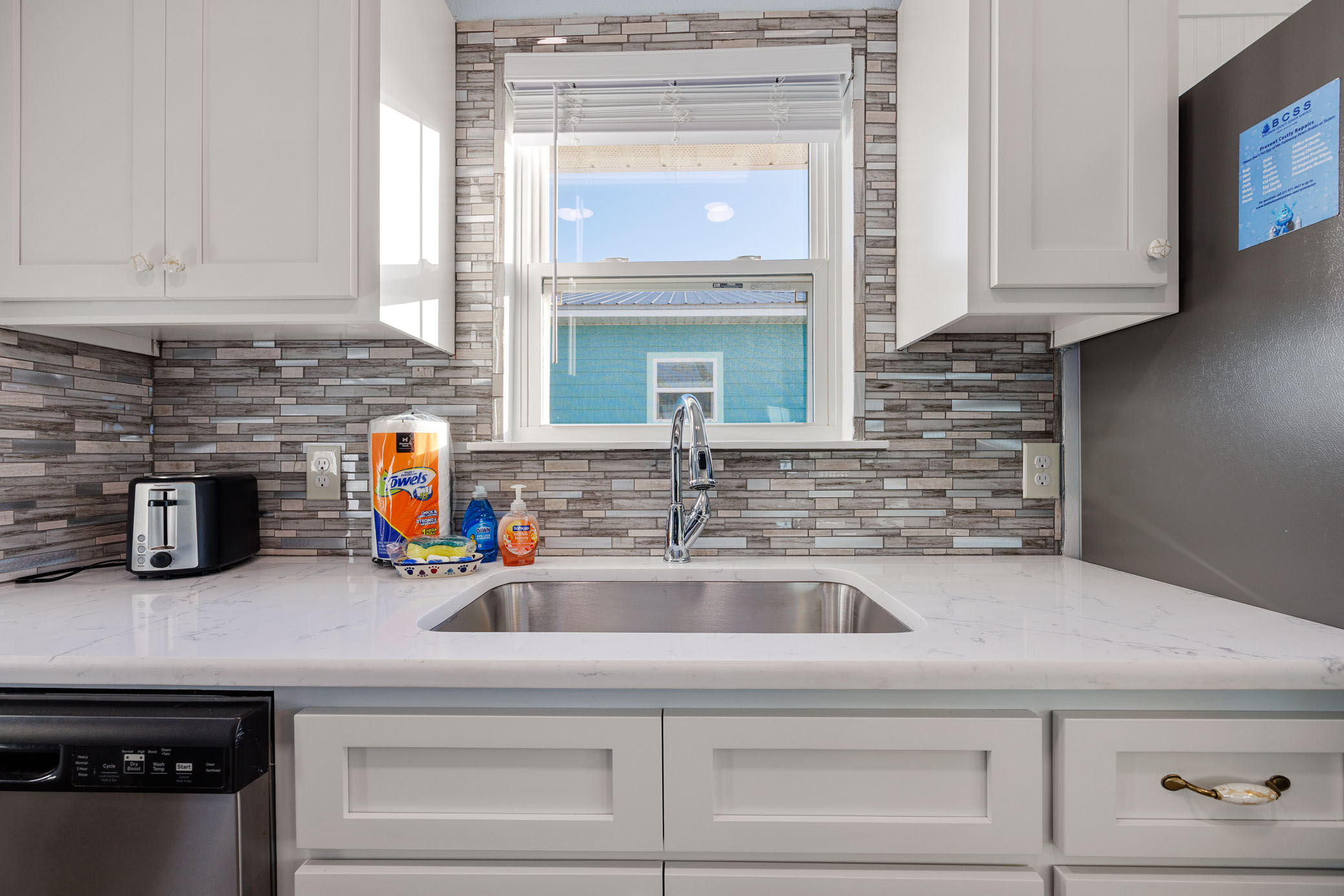 Single bowl large sink