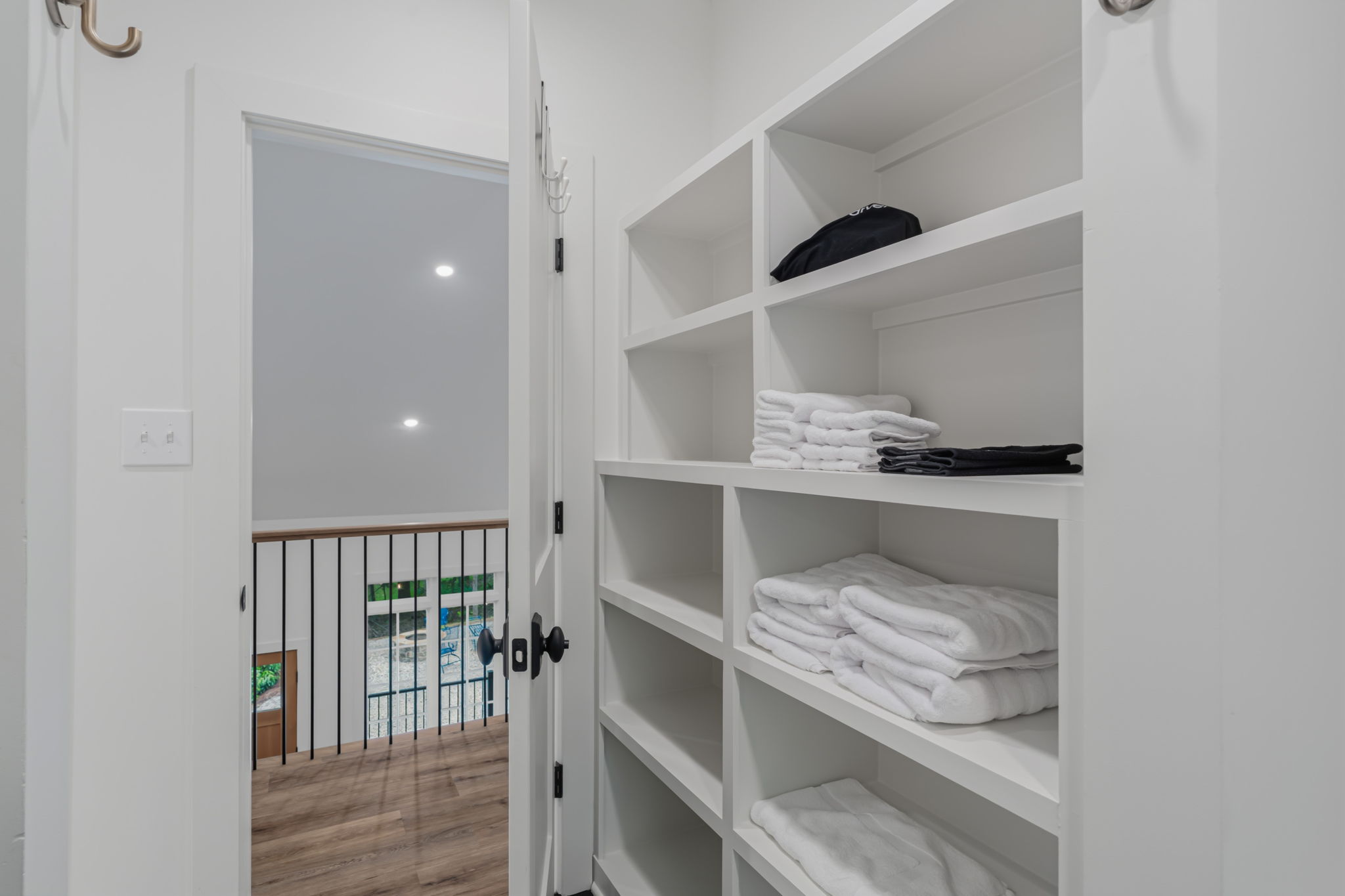 Upstairs Bathroom Storage