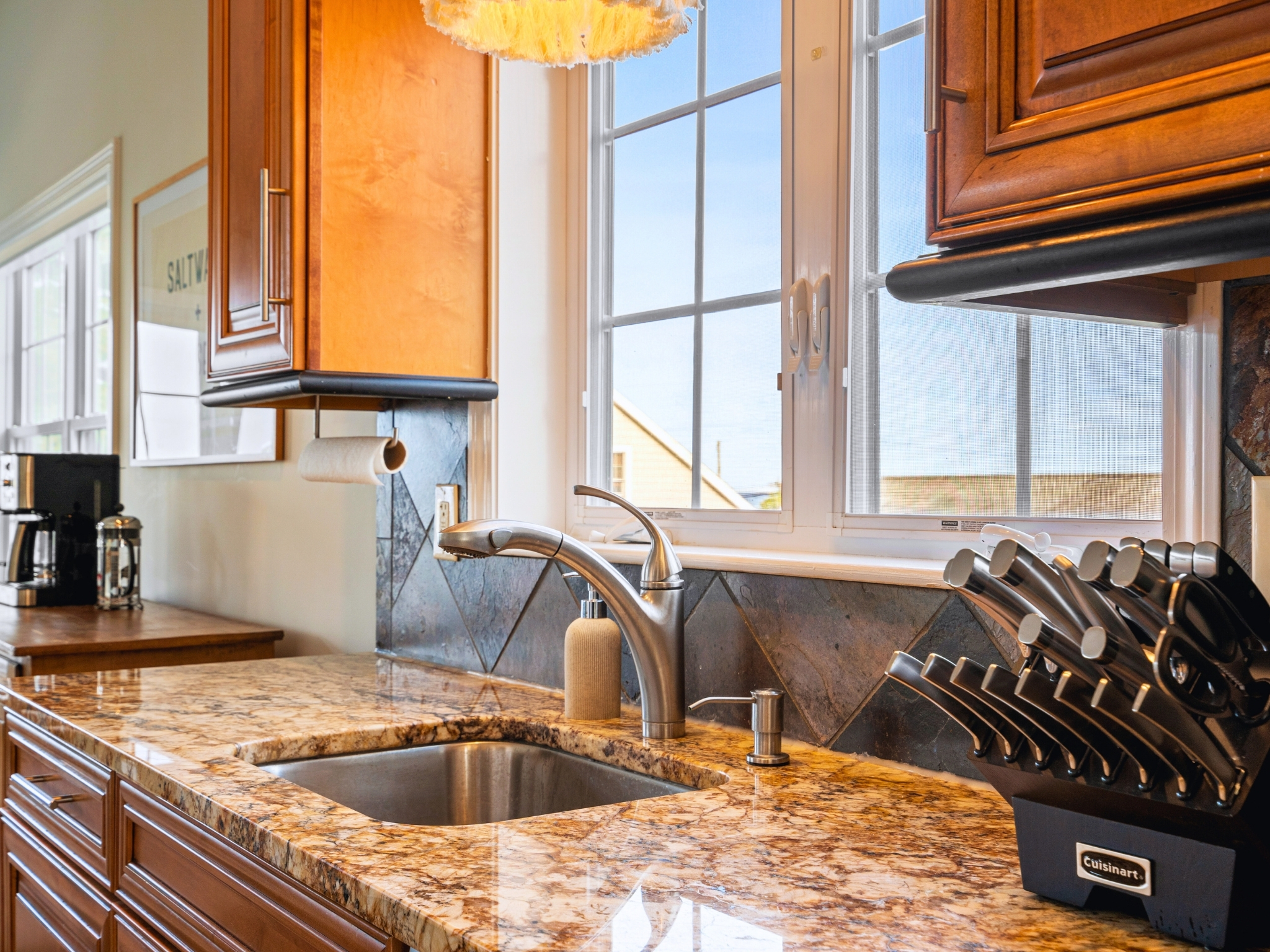 A cozy, welcoming kitchen designed for both cooking and connecting!
