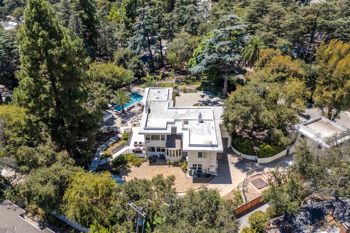 Complete Aerial View of the Home
