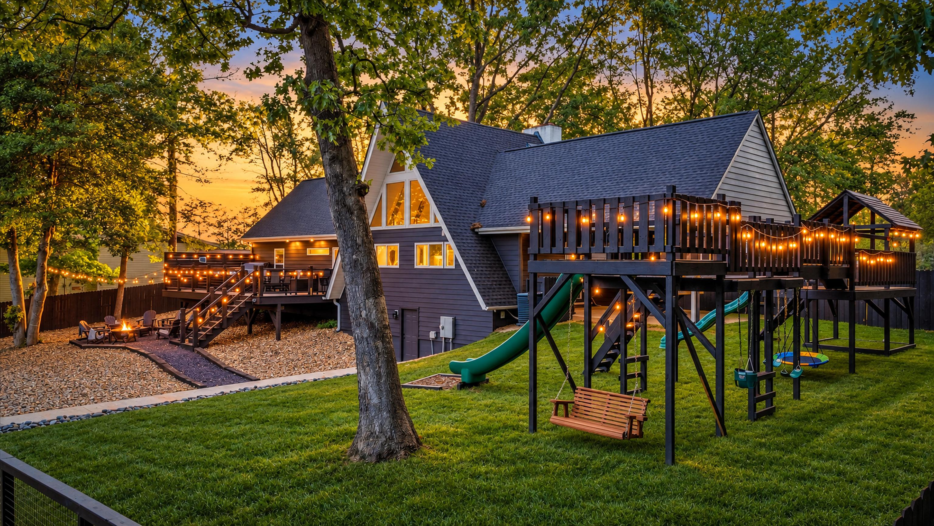 Storybook A-frame on the Ararat River. The kind of arrival you remember.