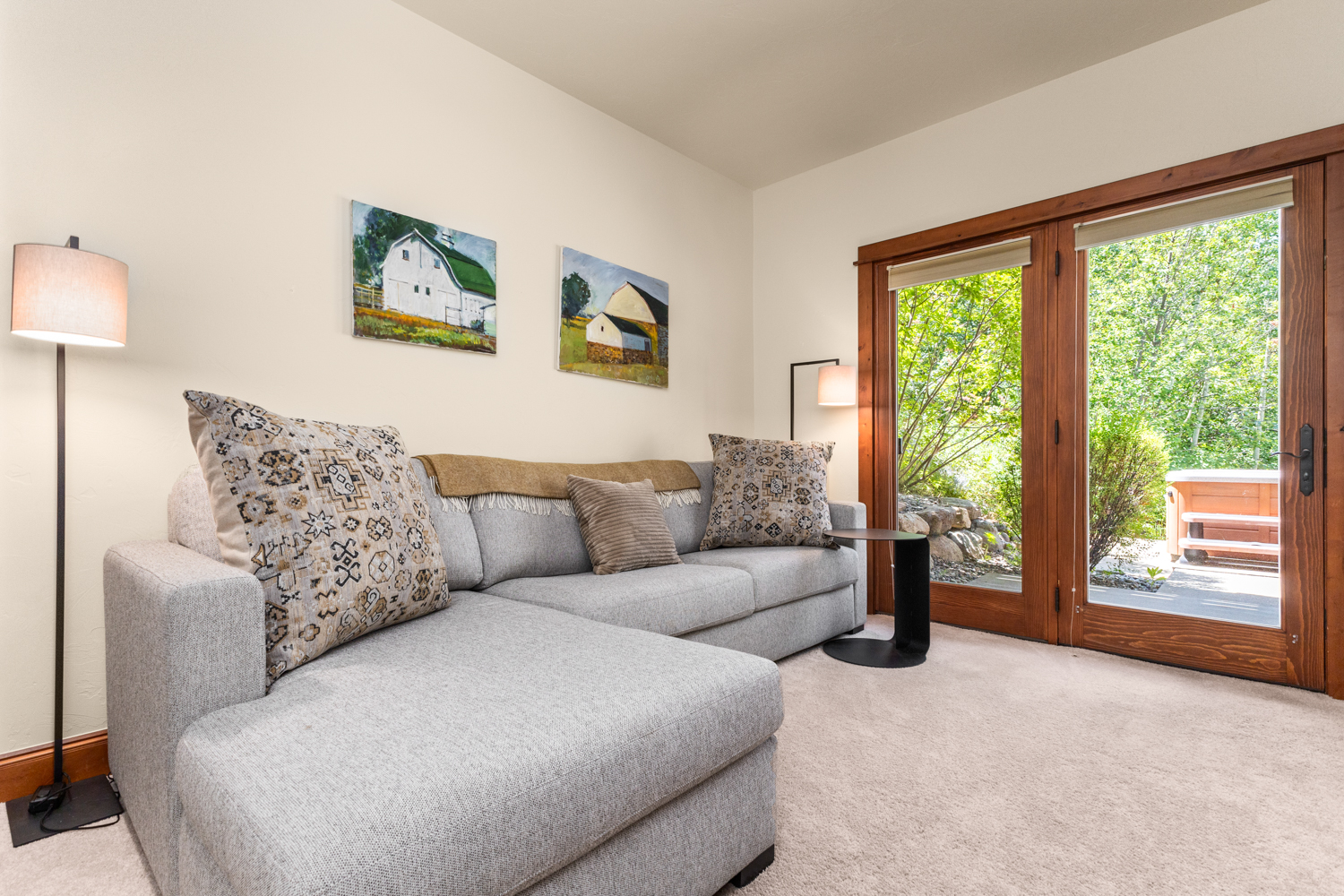 Living Area | Main Level | Sleeper Sofa