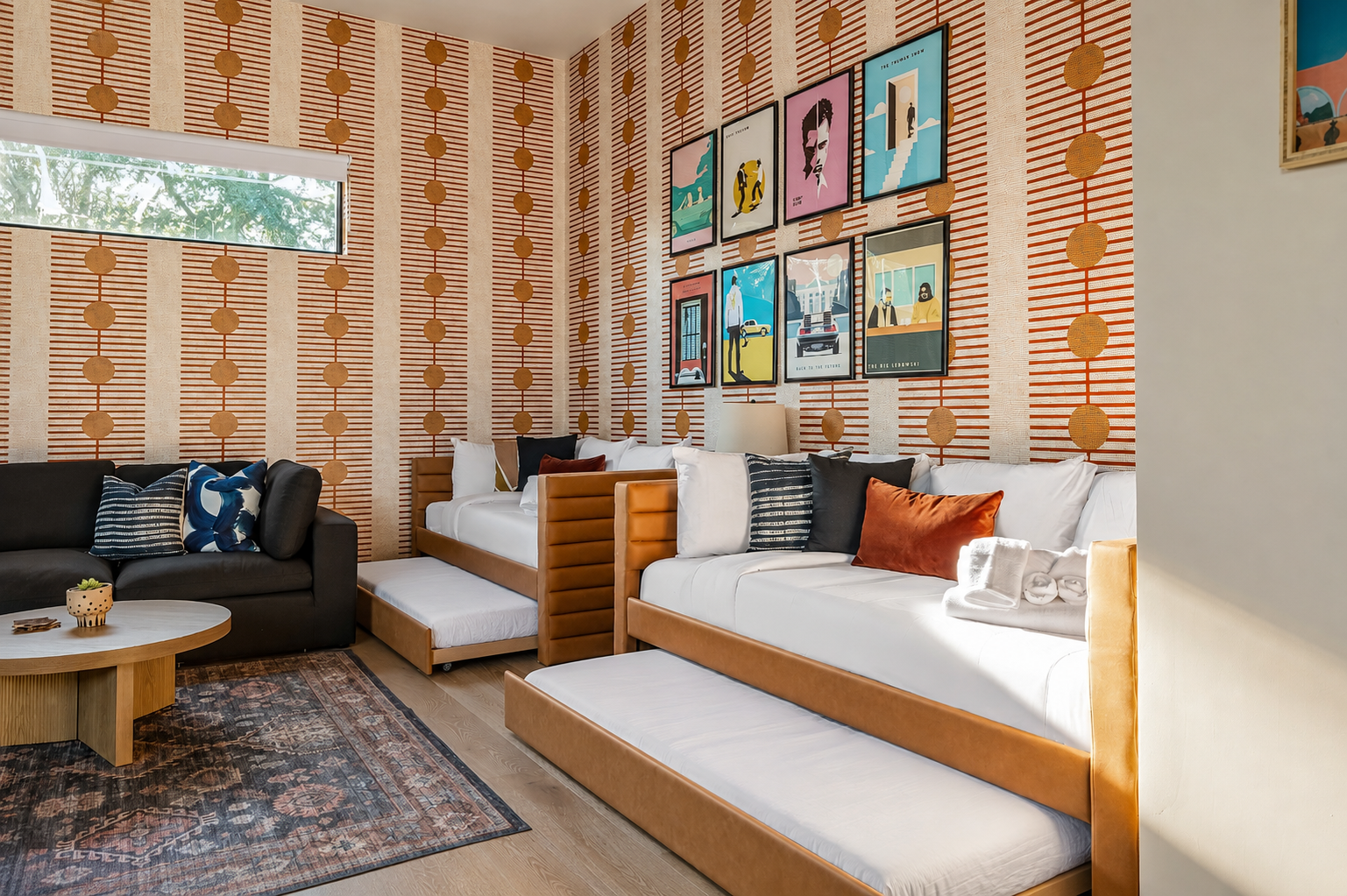 Double daybeds for additional beds