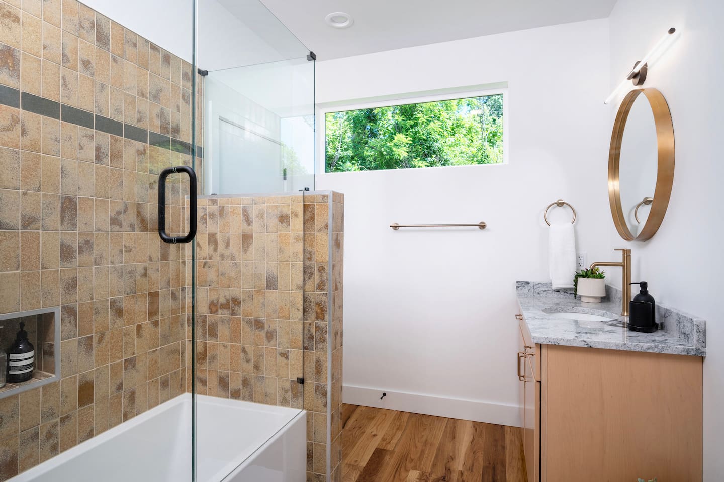 Primary bathroom on top floor