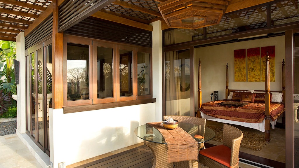 Casita porch areas.