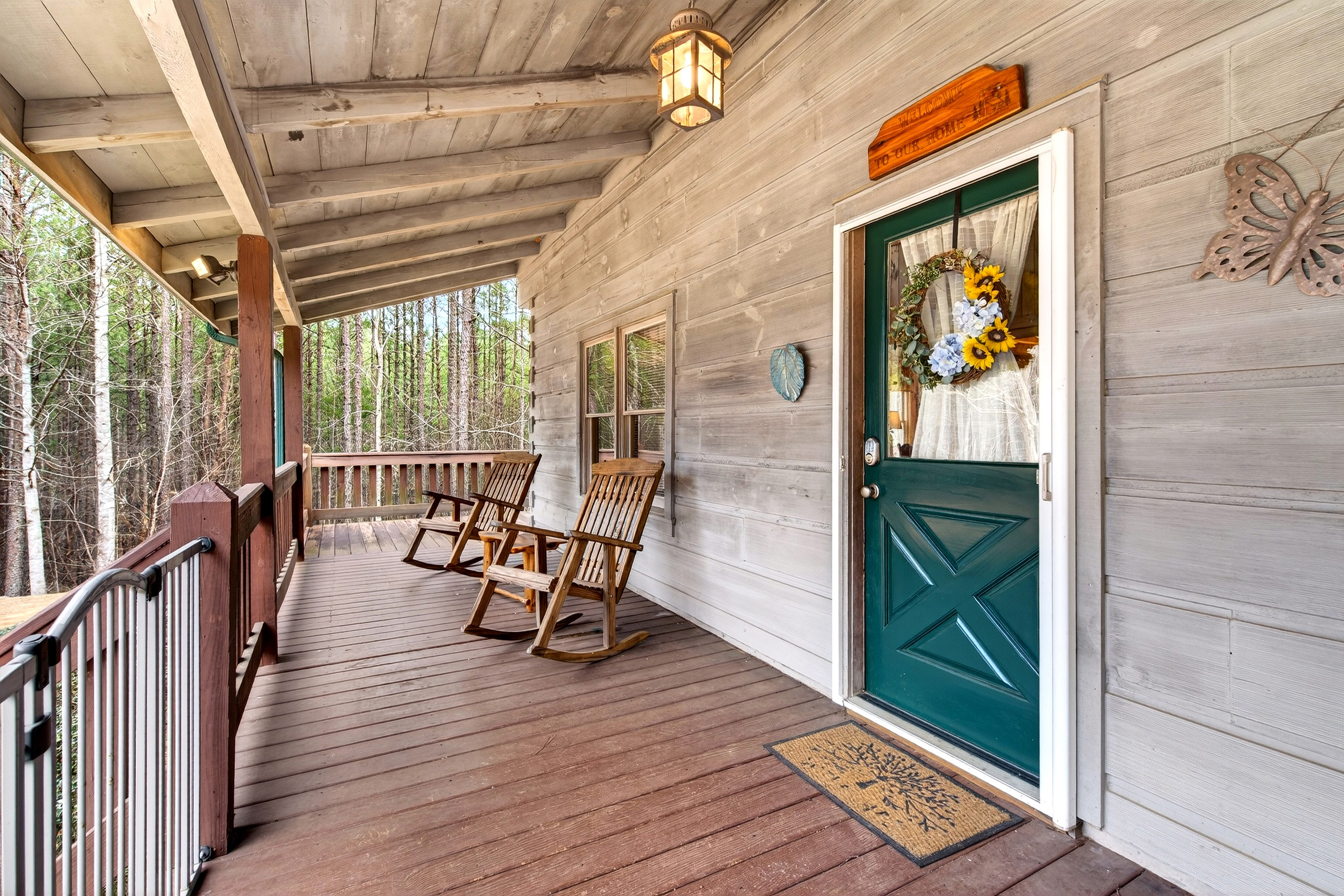 Enjoy your coffee on the front porch