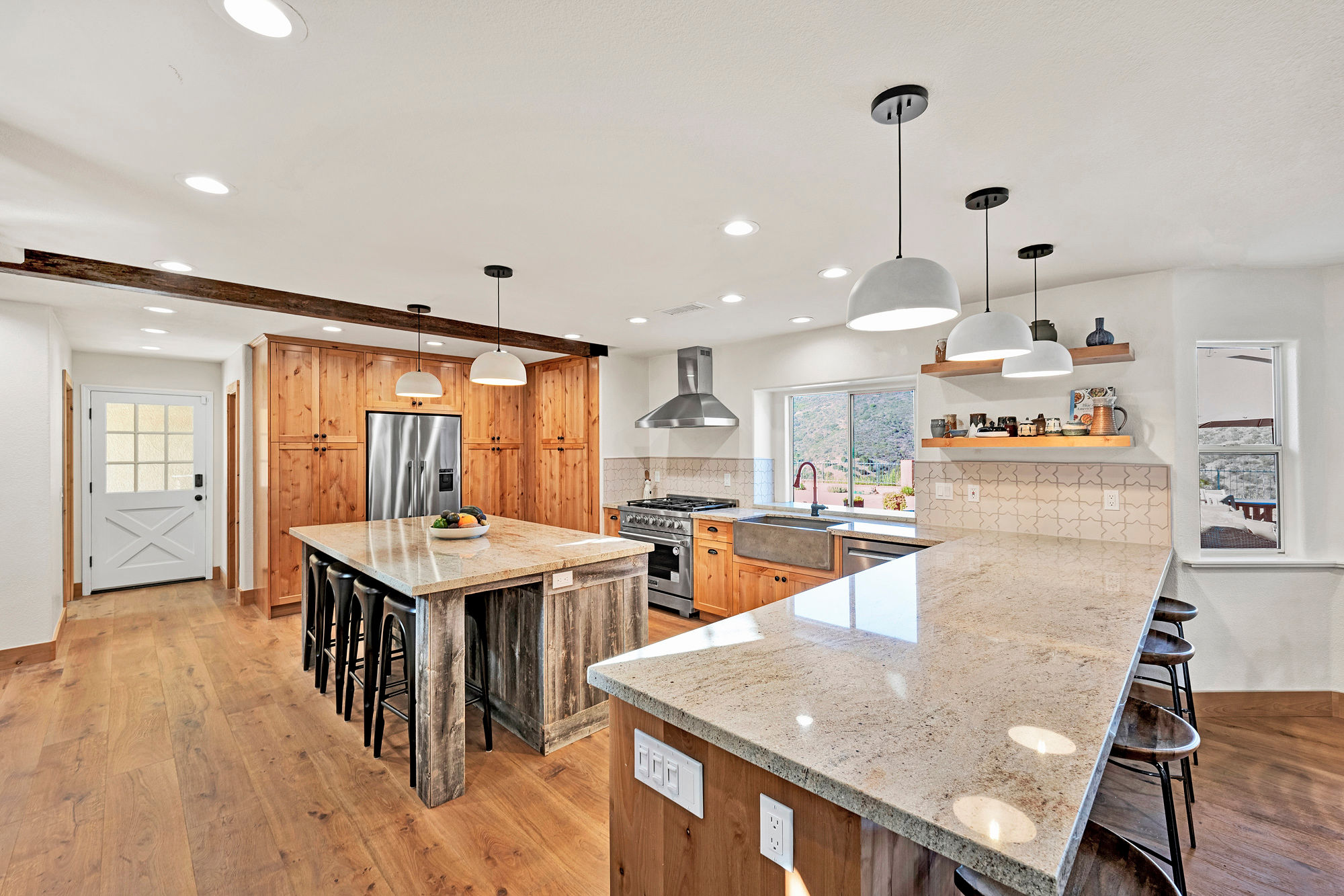 Chef-ready kitchen with roomy island — perfect for group meals or wine‑country feasts