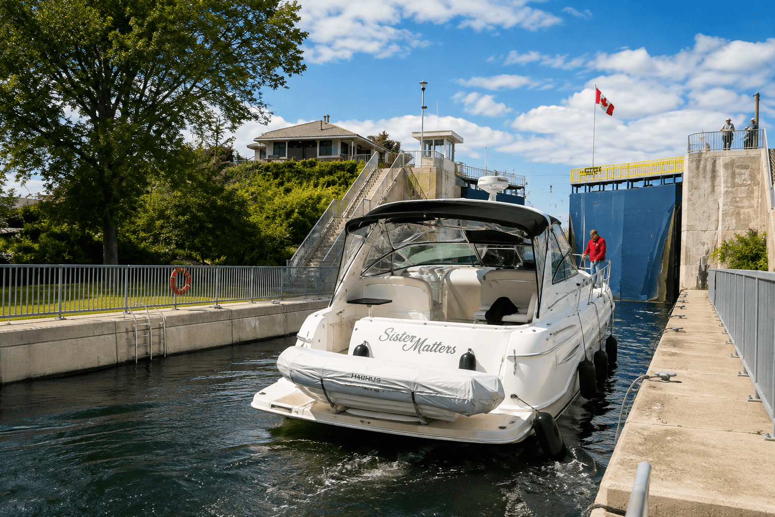 Trent-Severn Waterway and Ranney Falls Locks