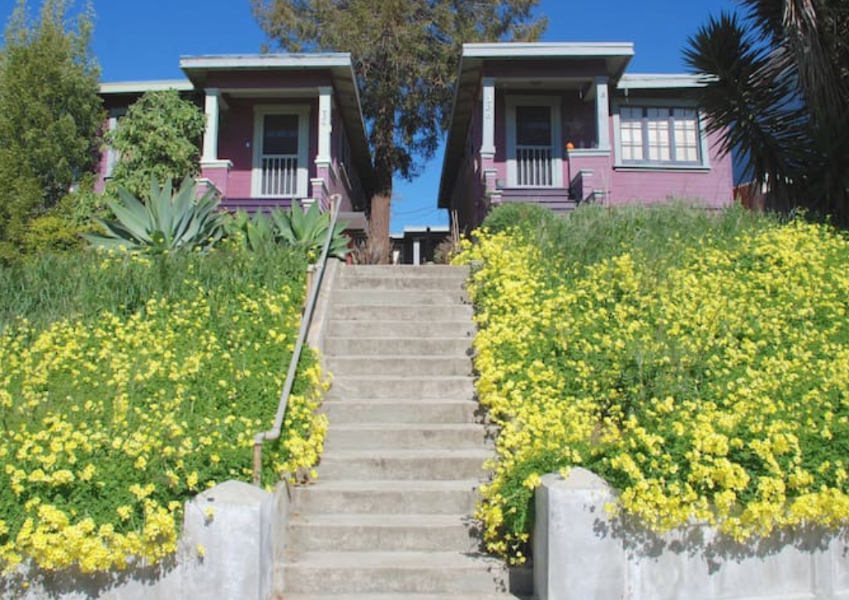 Front of the Property. Bungalow three is in the rear of the property with its own private parking pad