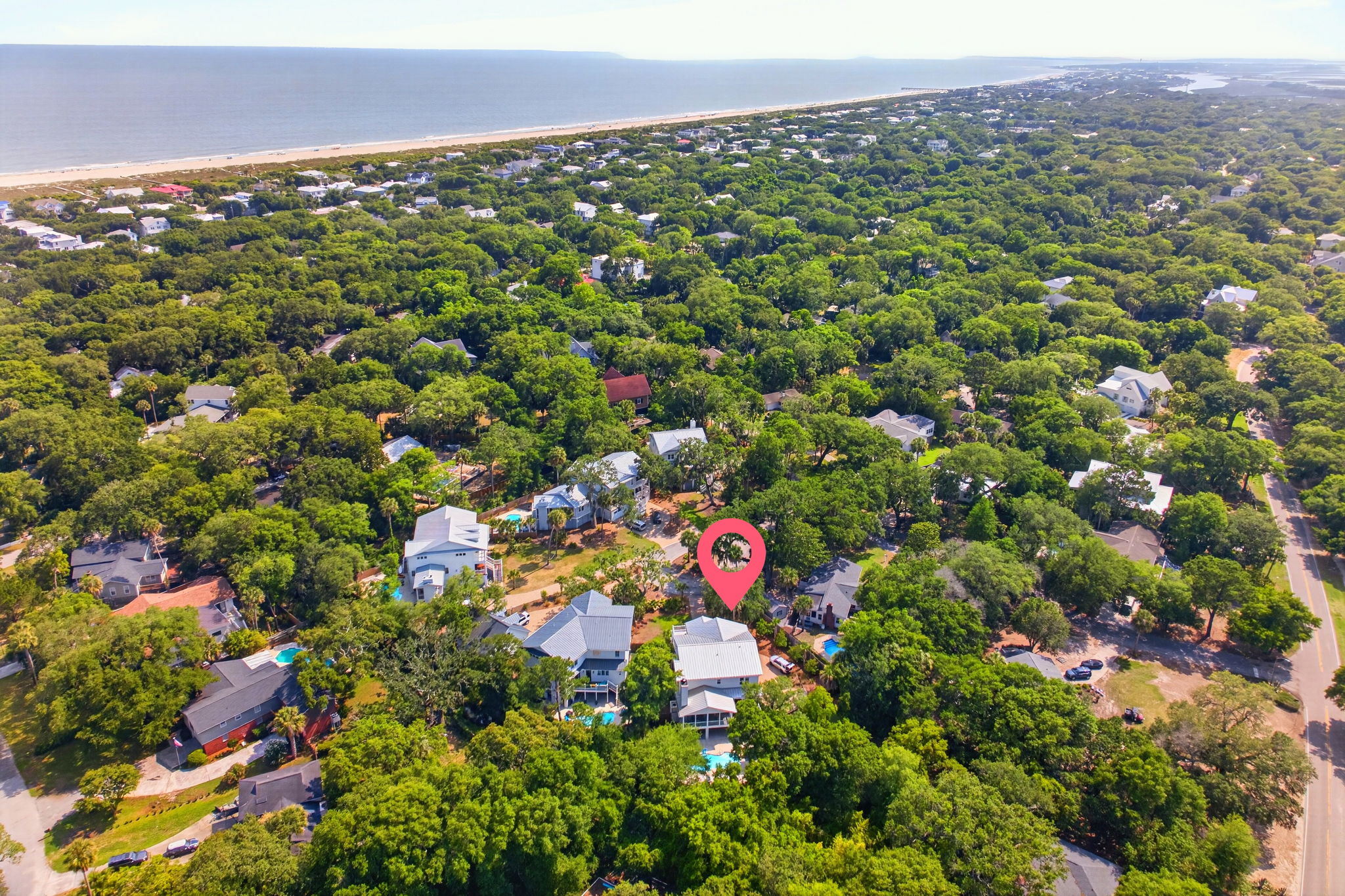 Location | Driftwood Dreams | 105 Forest Trail | Isle of Palms, SC | IOP Escapes