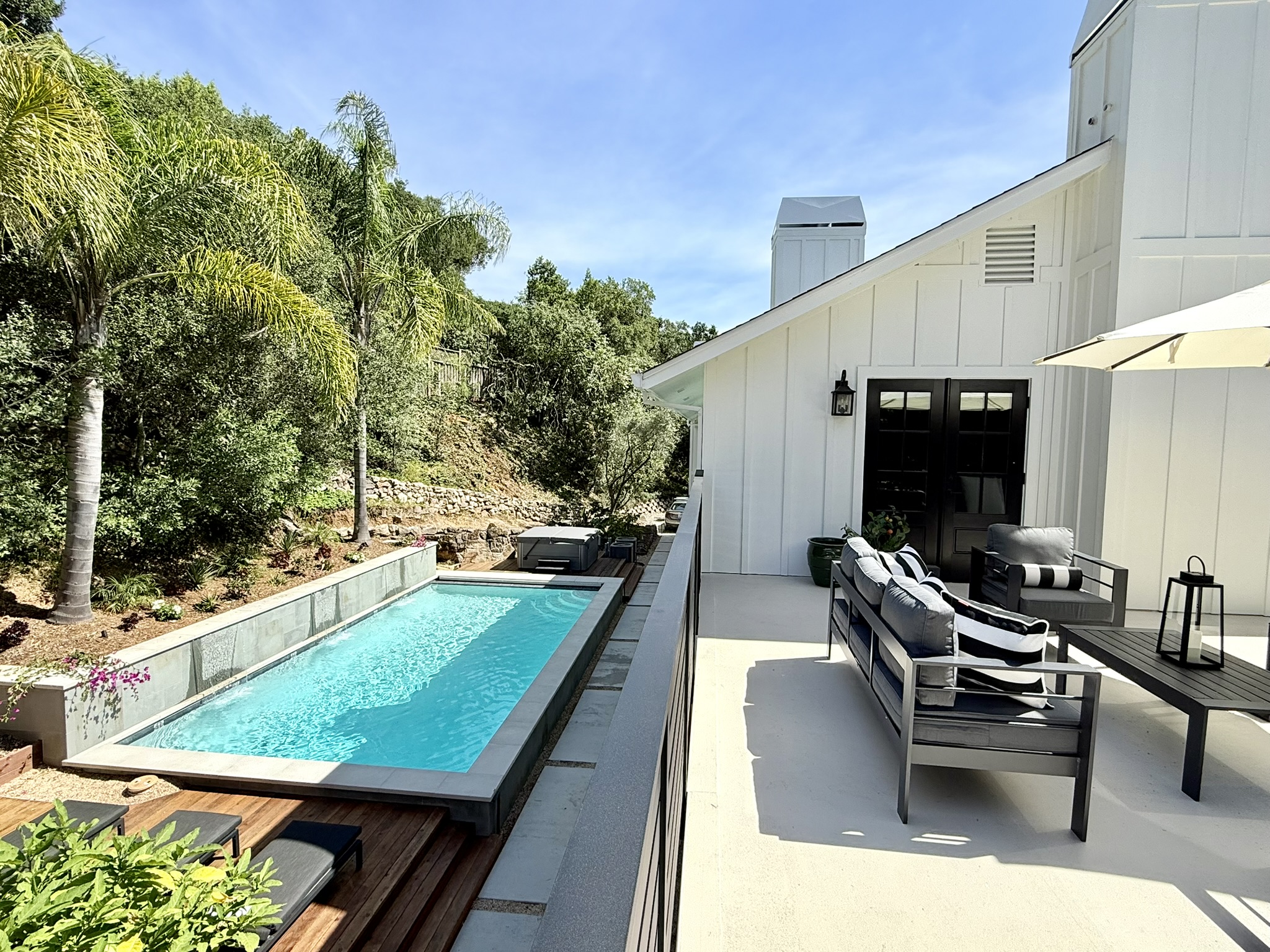 Rooftop deck