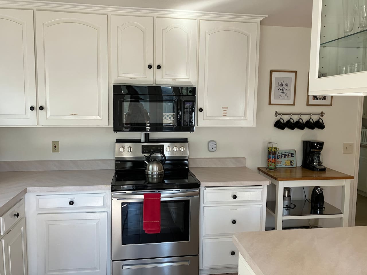 We also recently upgraded the stove!