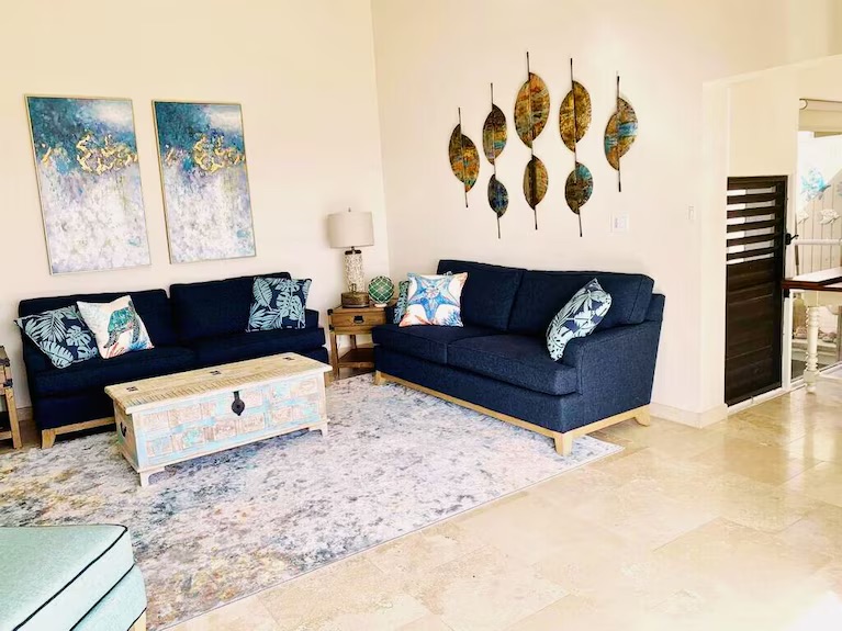 Enjoy the spacious living room, take in the view, read a book, or watch a movie!