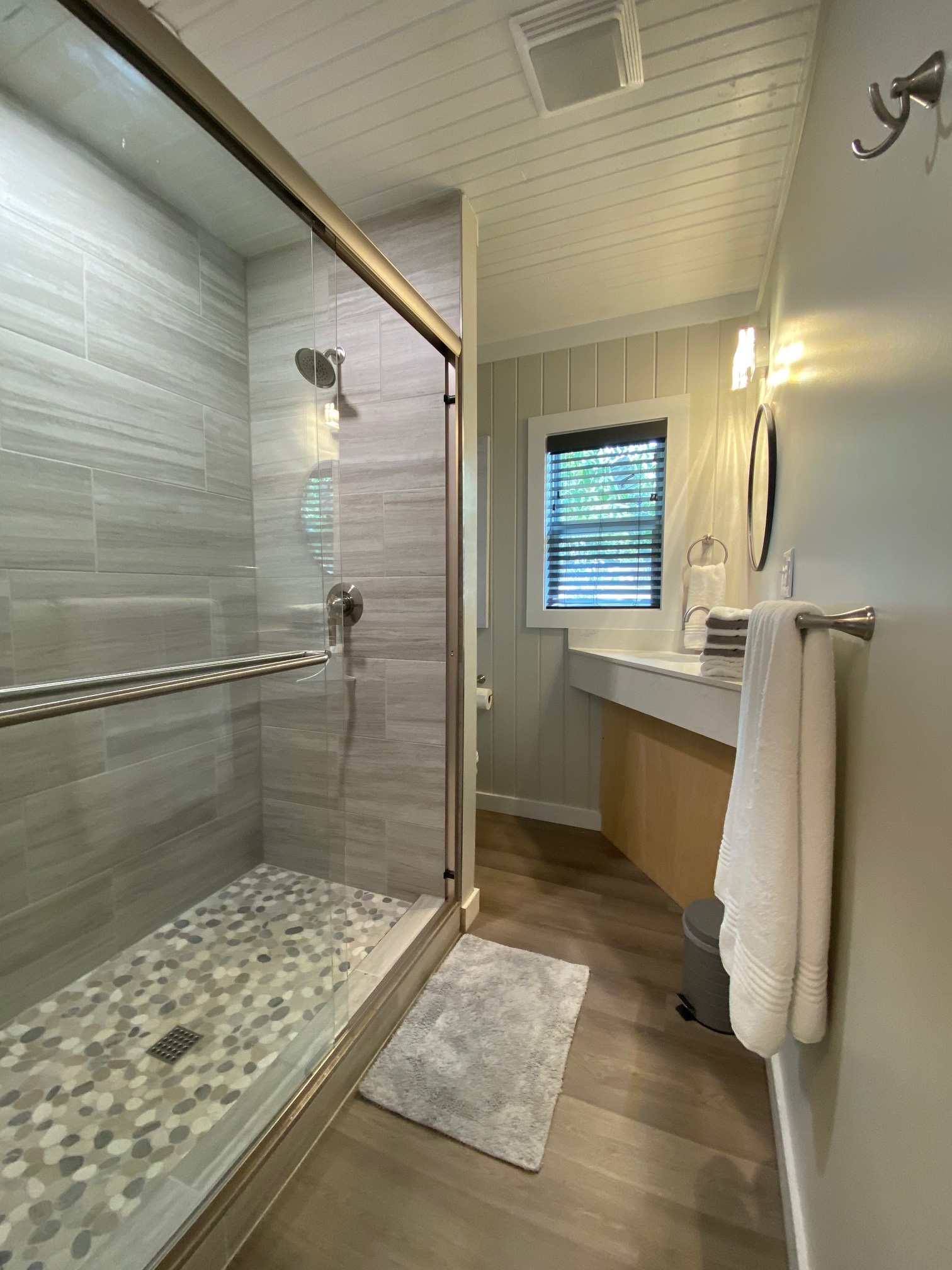 You will Love the Large Custom Tile Shower!