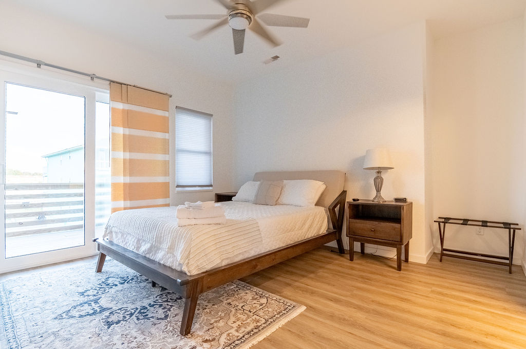 Bed linens provided