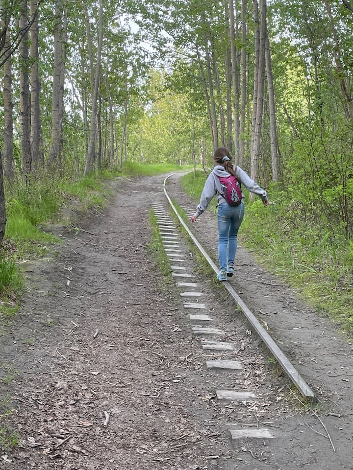Nearby hiking trail - Palmer Rail Trail