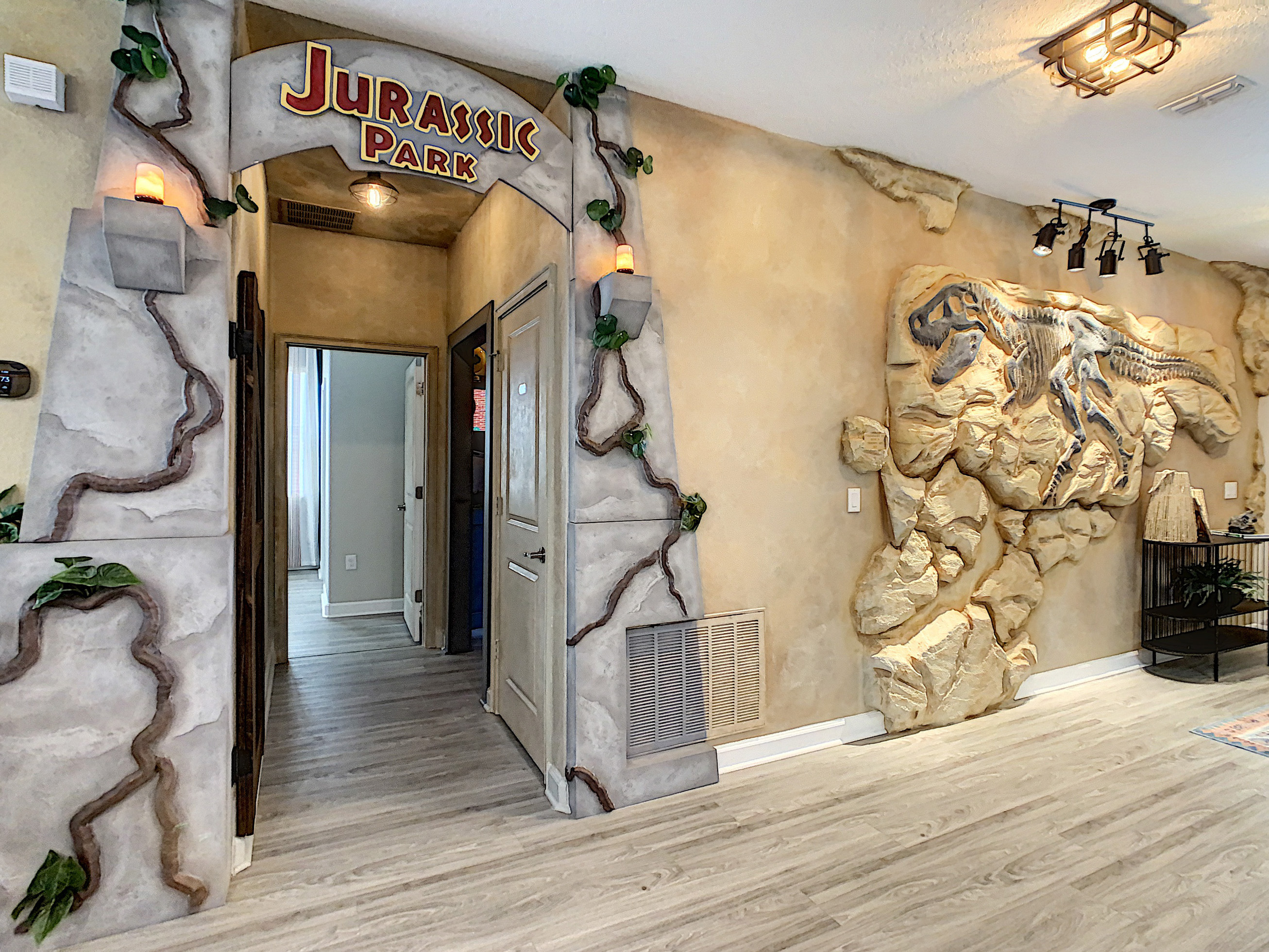 Entrance To Jurassic Park Theater