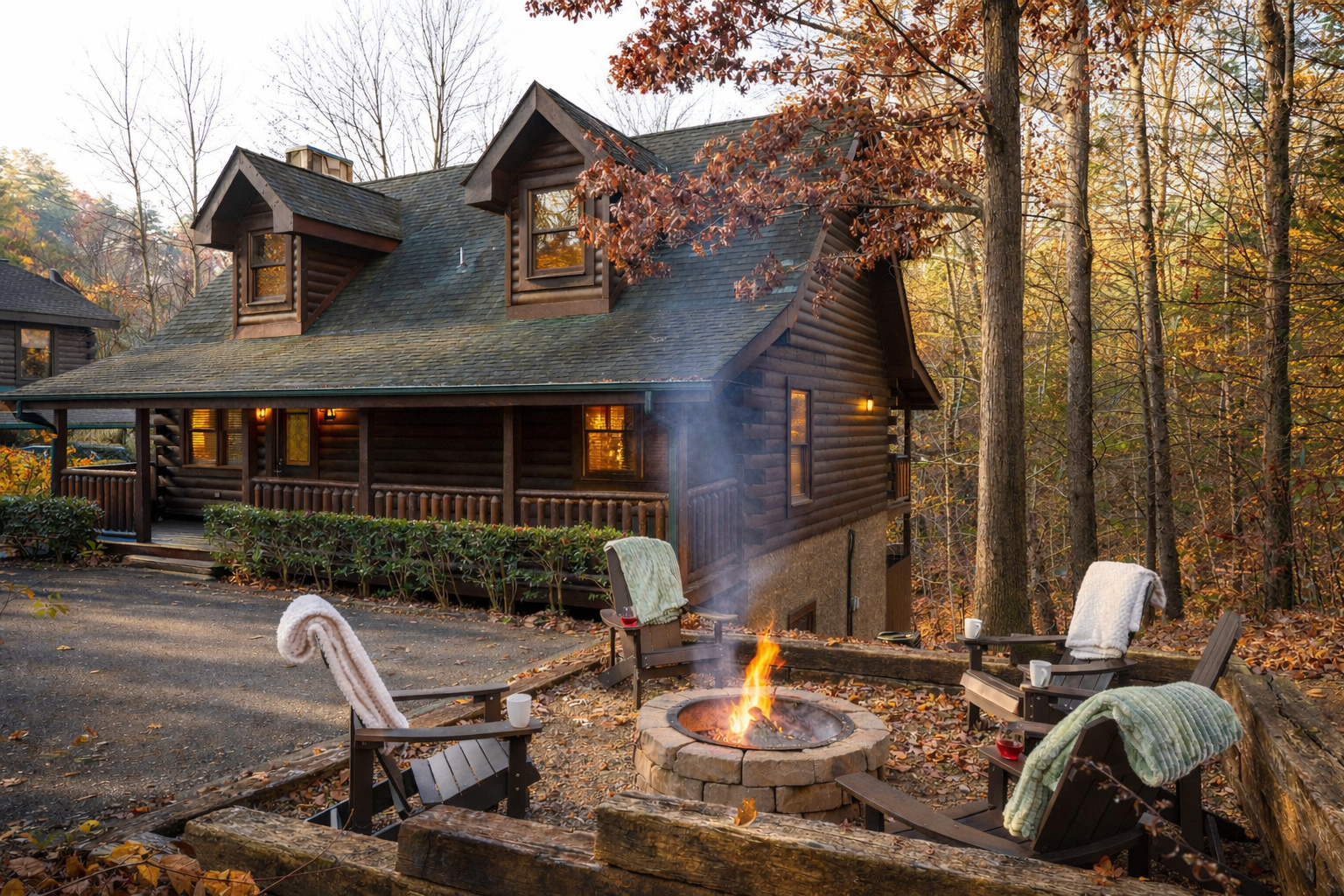 Adventure, comfort, relaxation... You can enjoy it all at Mighty Oaks Mountain Retreat.