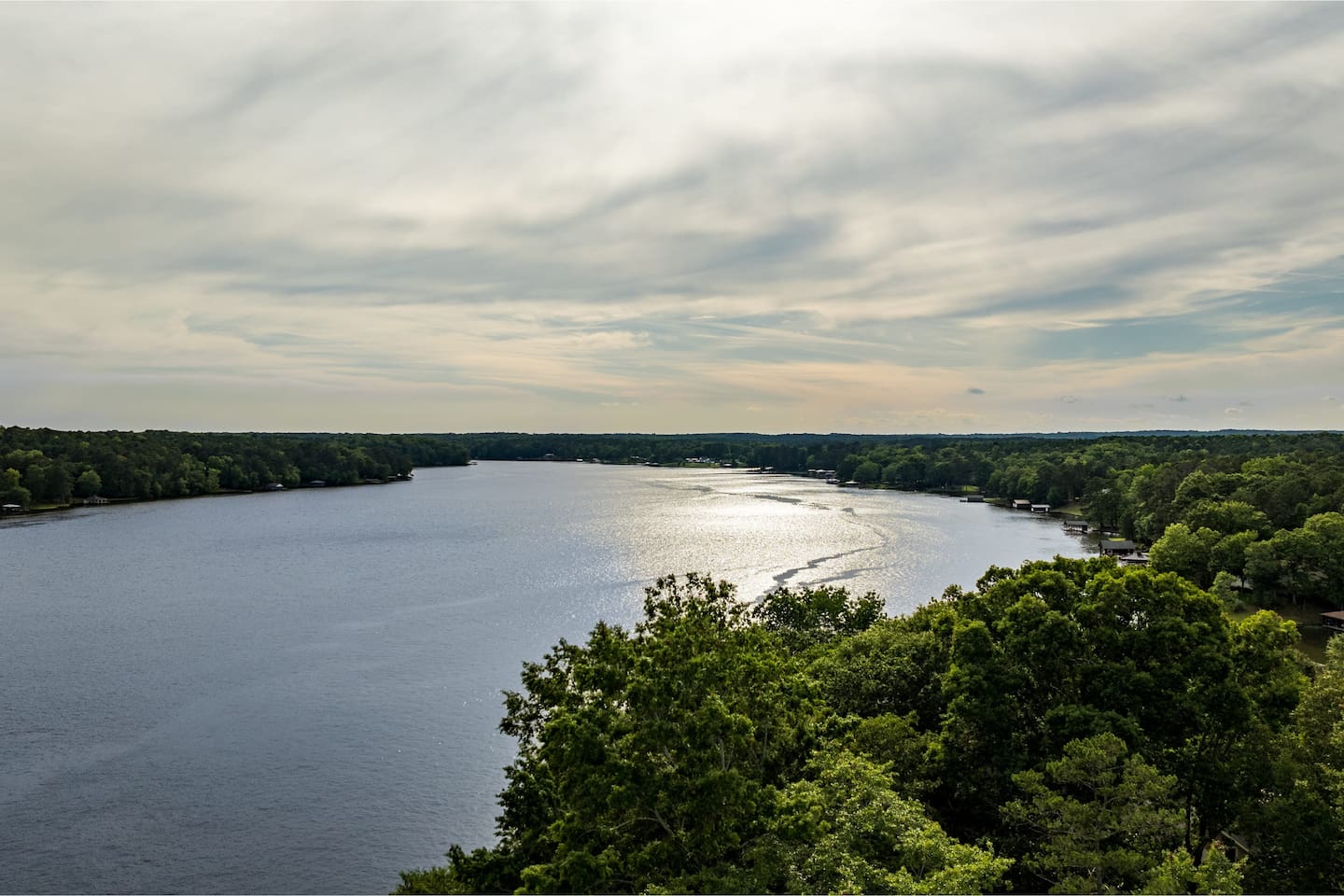 Lake Sinclair in the backyard