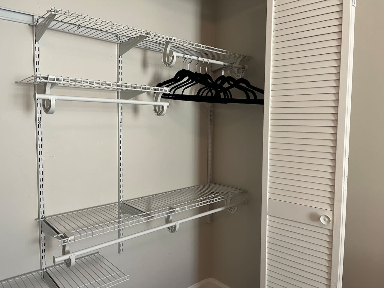 plenty of storage in the 2nd bedroom also