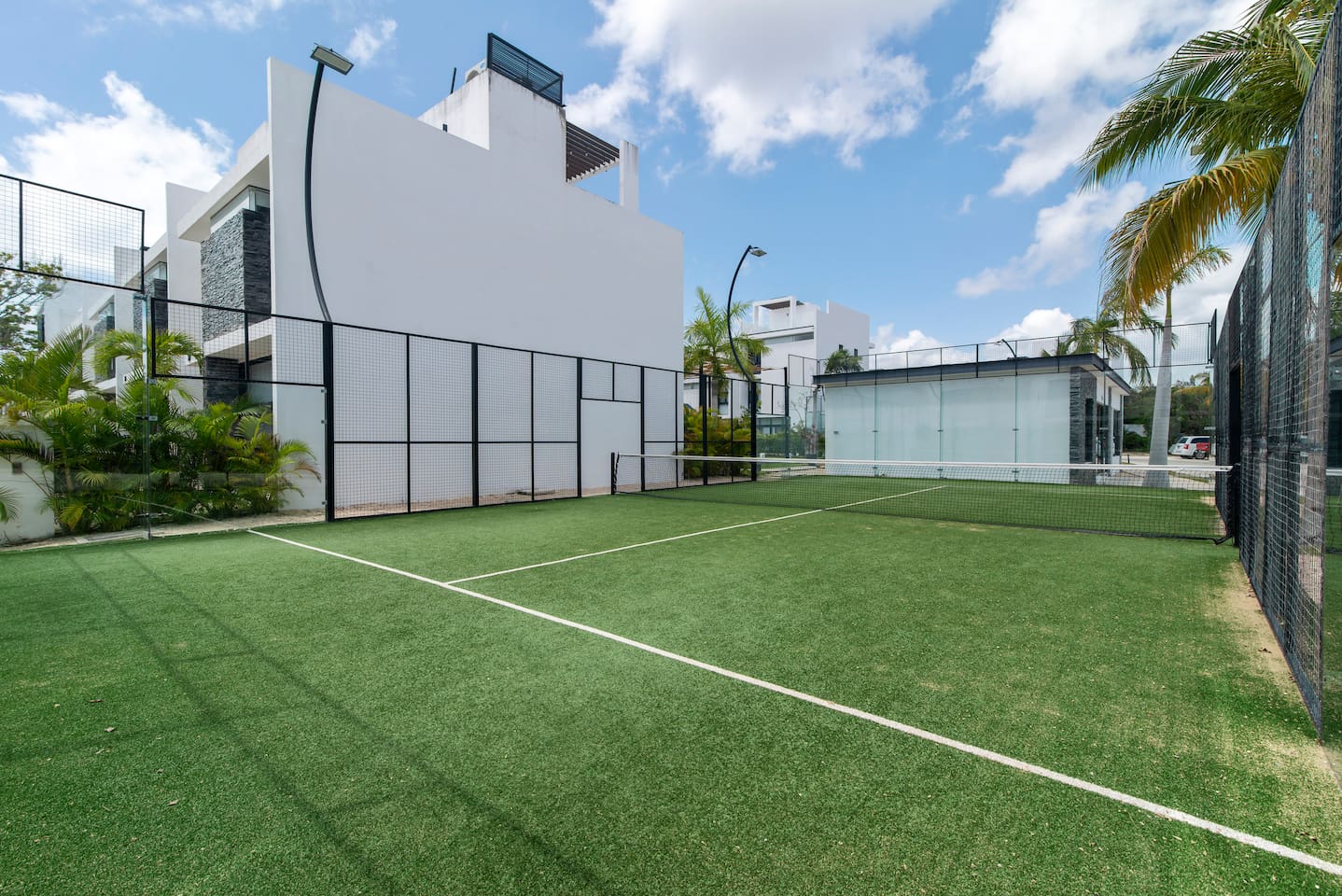 Tennis and pickleball court 
