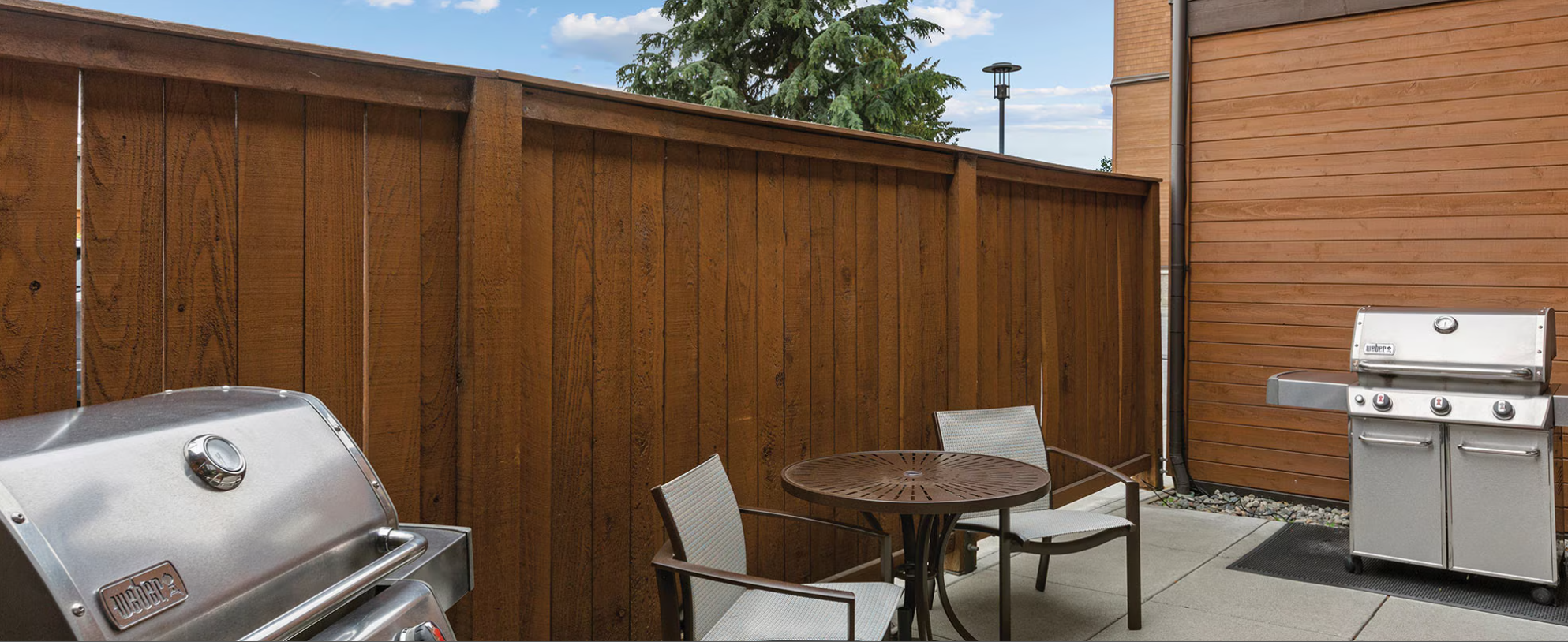 Propane BBQs available onsite