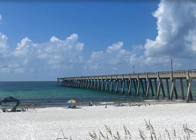 Navarre Pier is just 8.5 miles away, perfect for a scenic walk, fishing, or watching the sunset over the Gulf.